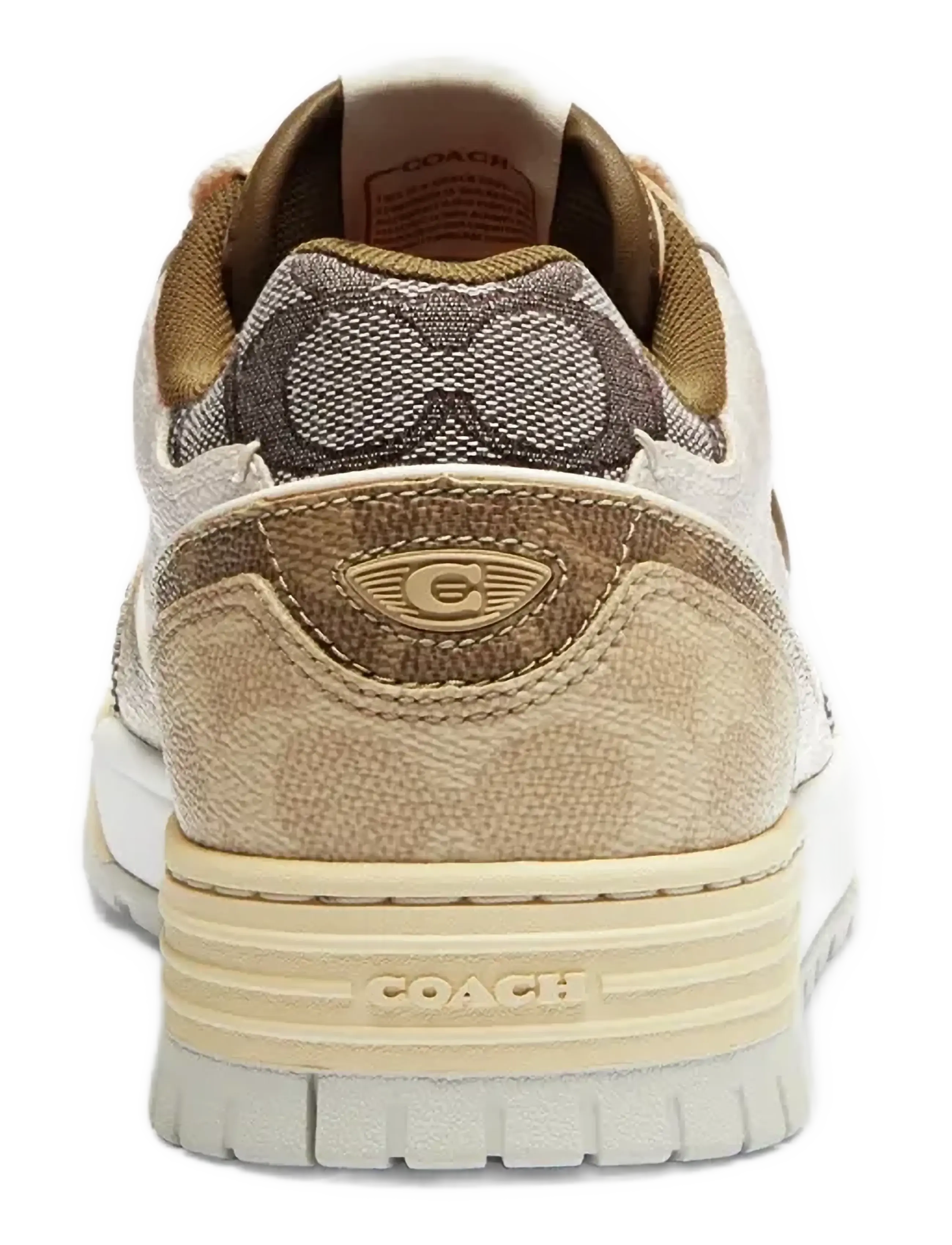 Coach - coach soho sneaker with mixed signature - niedrige sneaker - multi - 3