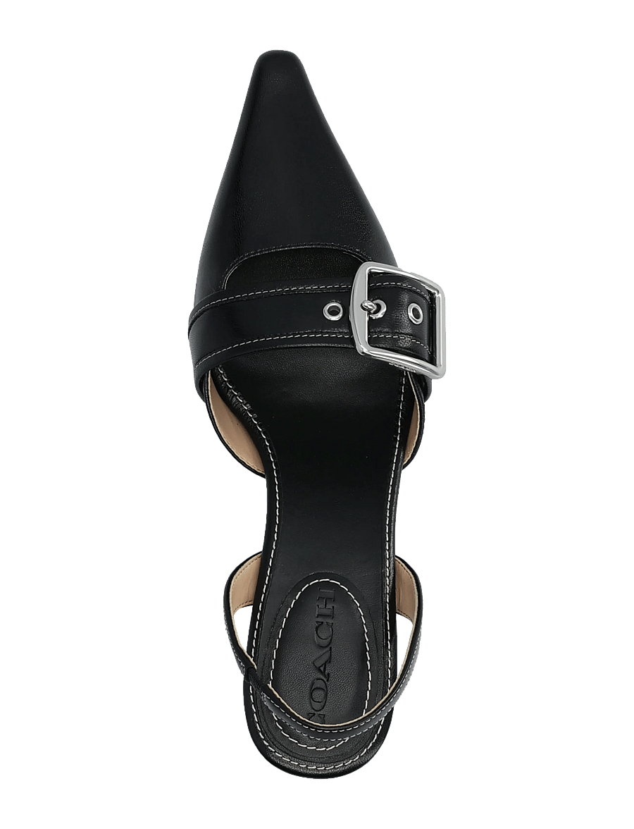 Coach - Margot Slingback - slingbacks med hæle - black - 3