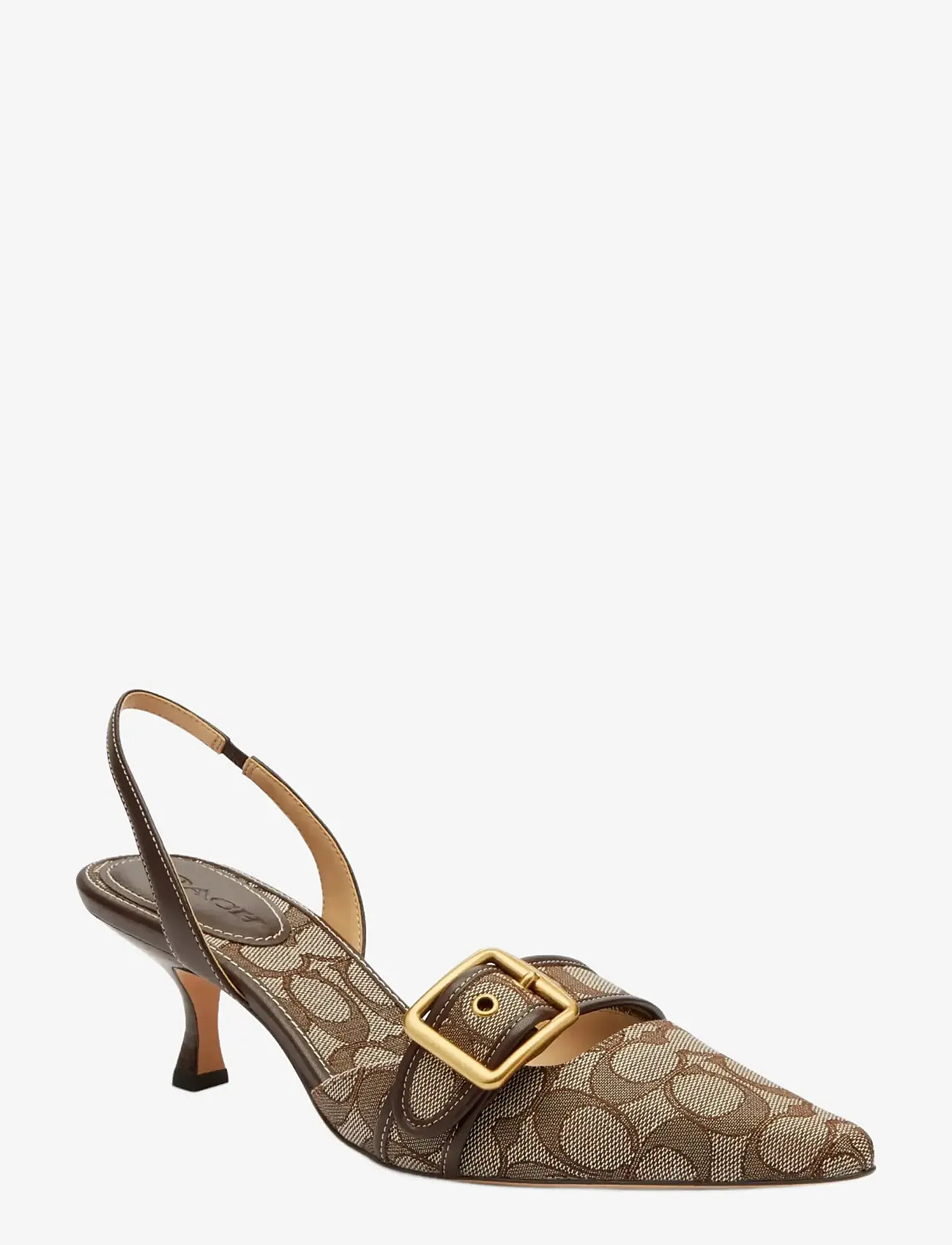Coach - MARGOT SLINGBACK - augstpapēžu sandales ar atvērtu papēdi - oak/maple - 1