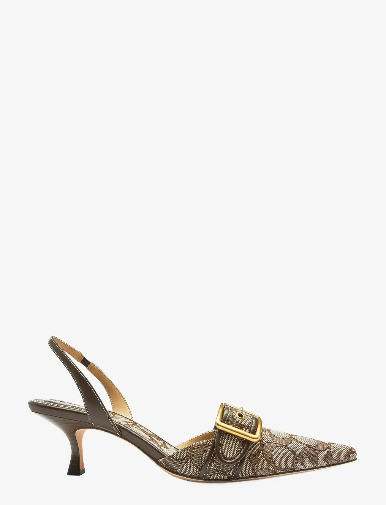 Coach - MARGOT SLINGBACK - augstpapēžu sandales ar atvērtu papēdi - oak/maple - 2