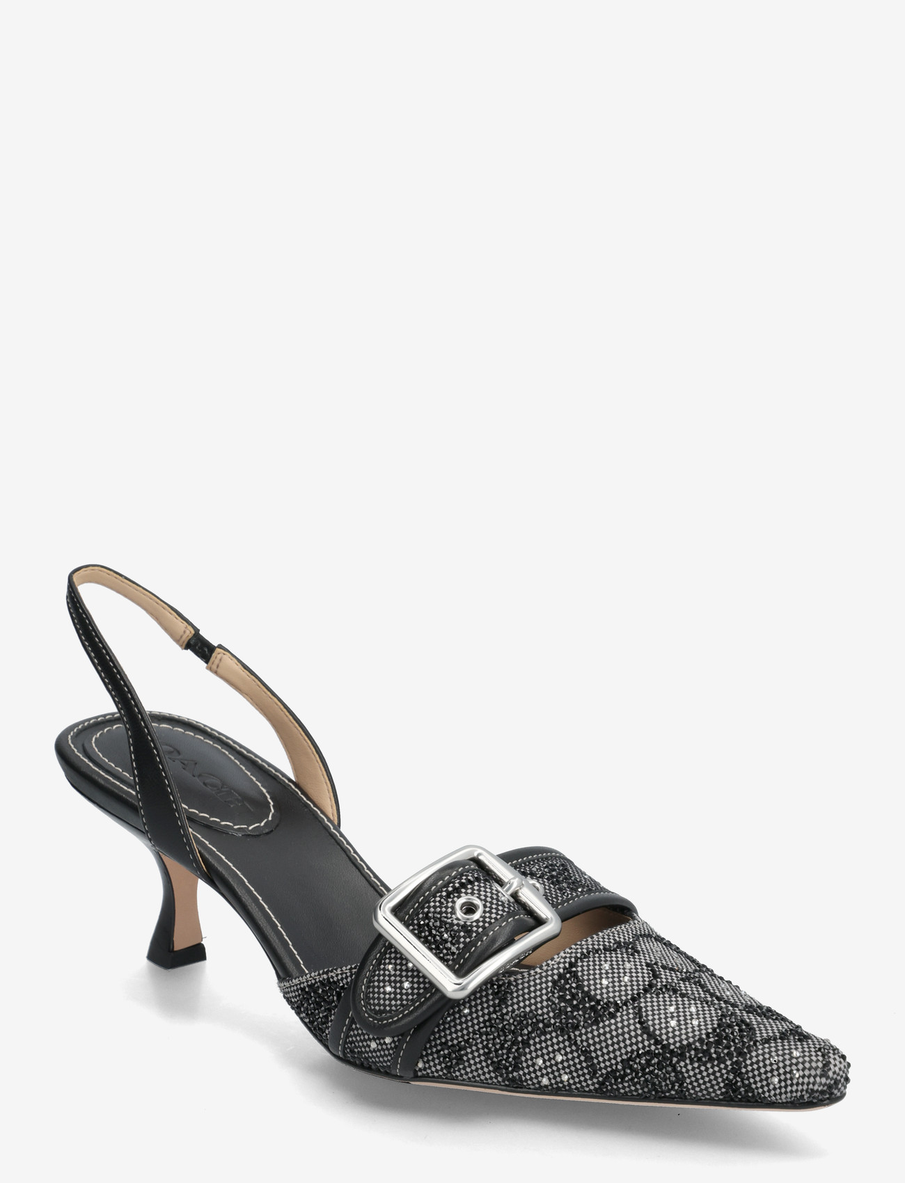 Coach - MARGOT SLINGBACK - högklackade slingbacks - black - 0