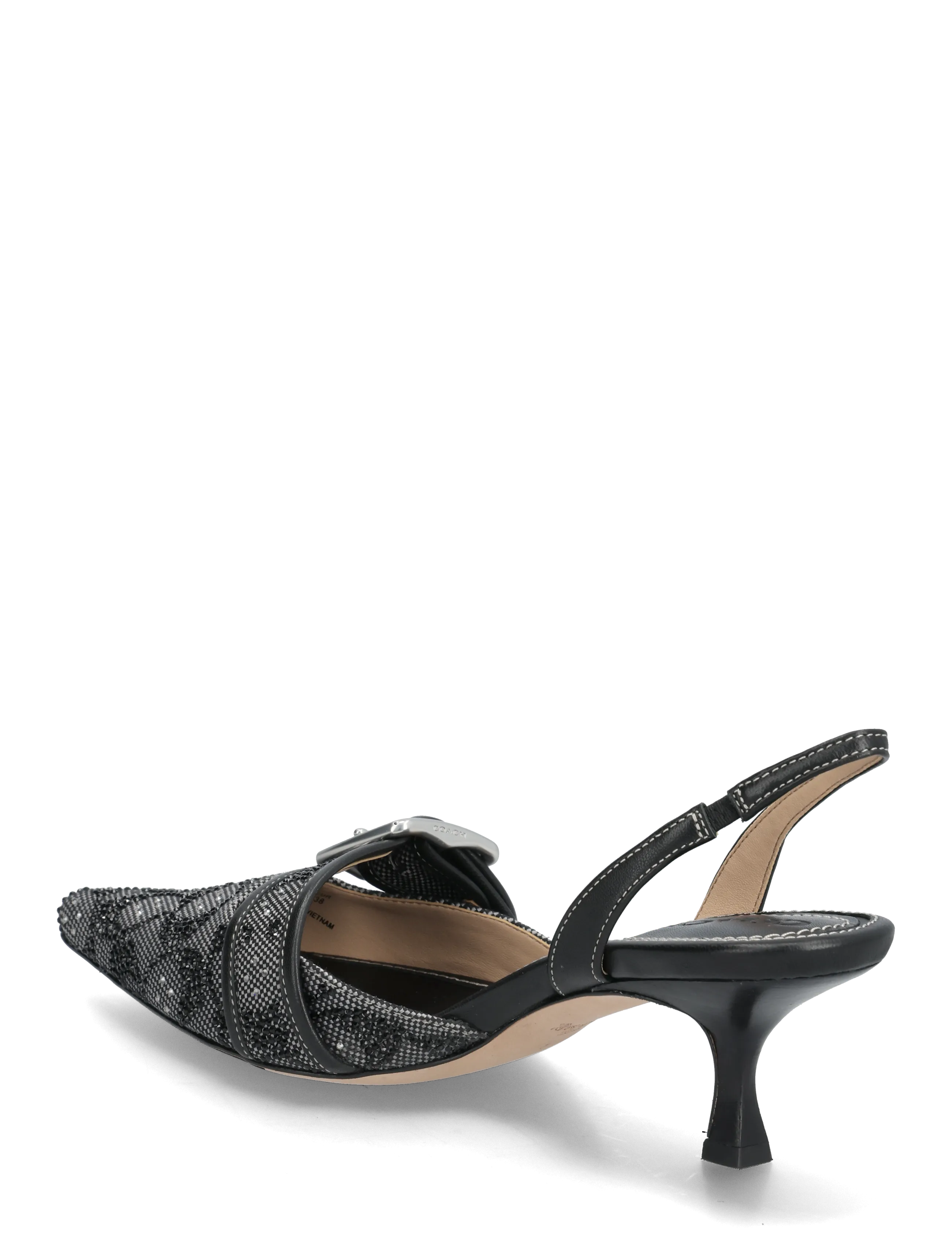 Coach - MARGOT SLINGBACK - slingback-skór með hæl - black - 2
