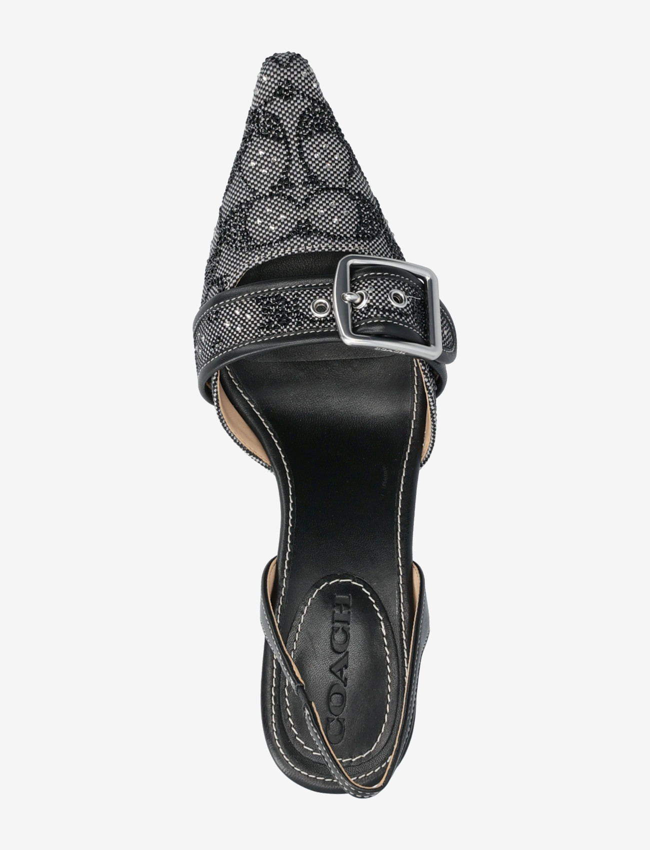 Coach - MARGOT SLINGBACK - högklackade slingbacks - black - 3