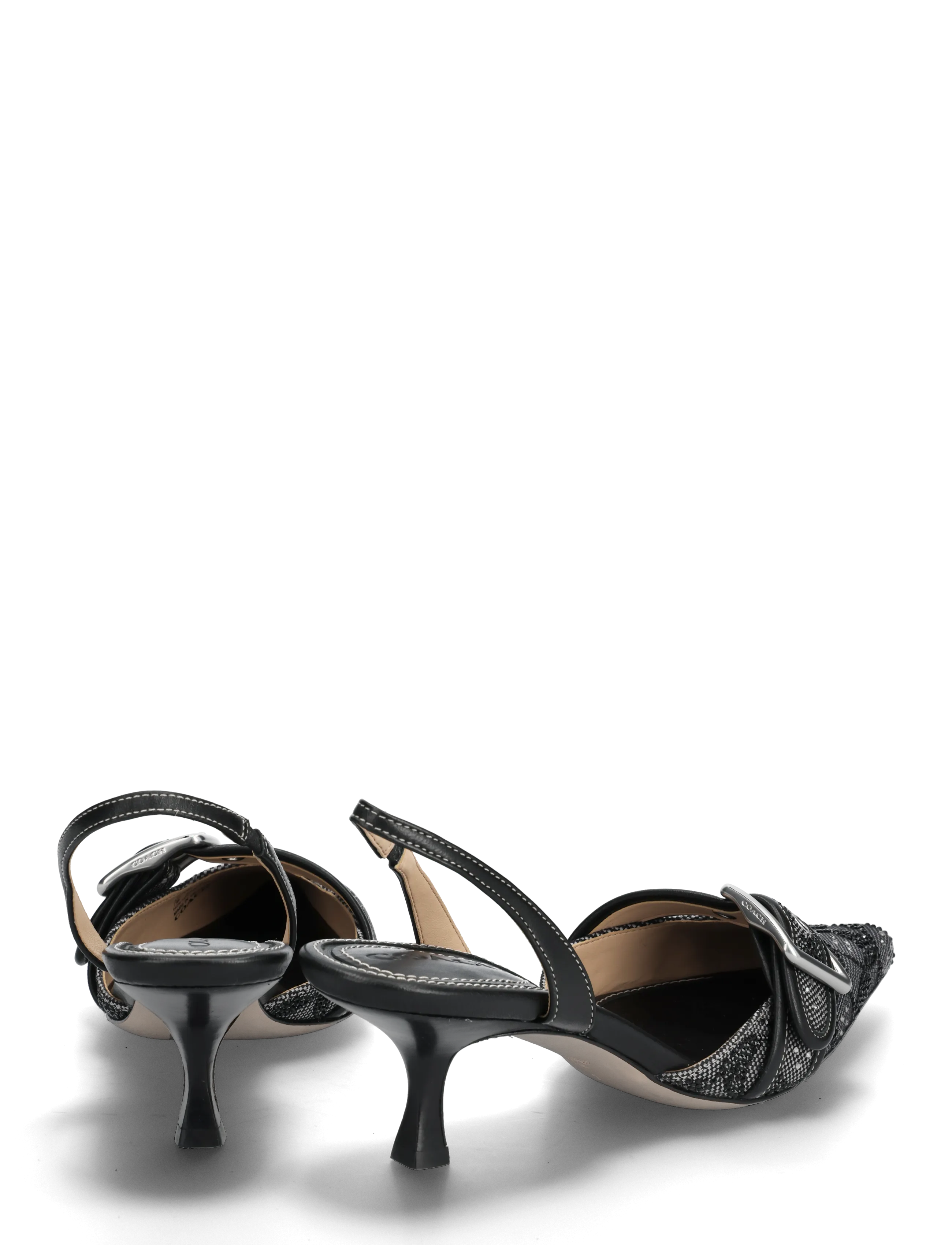Coach - MARGOT SLINGBACK - slingback-skór með hæl - black - 4