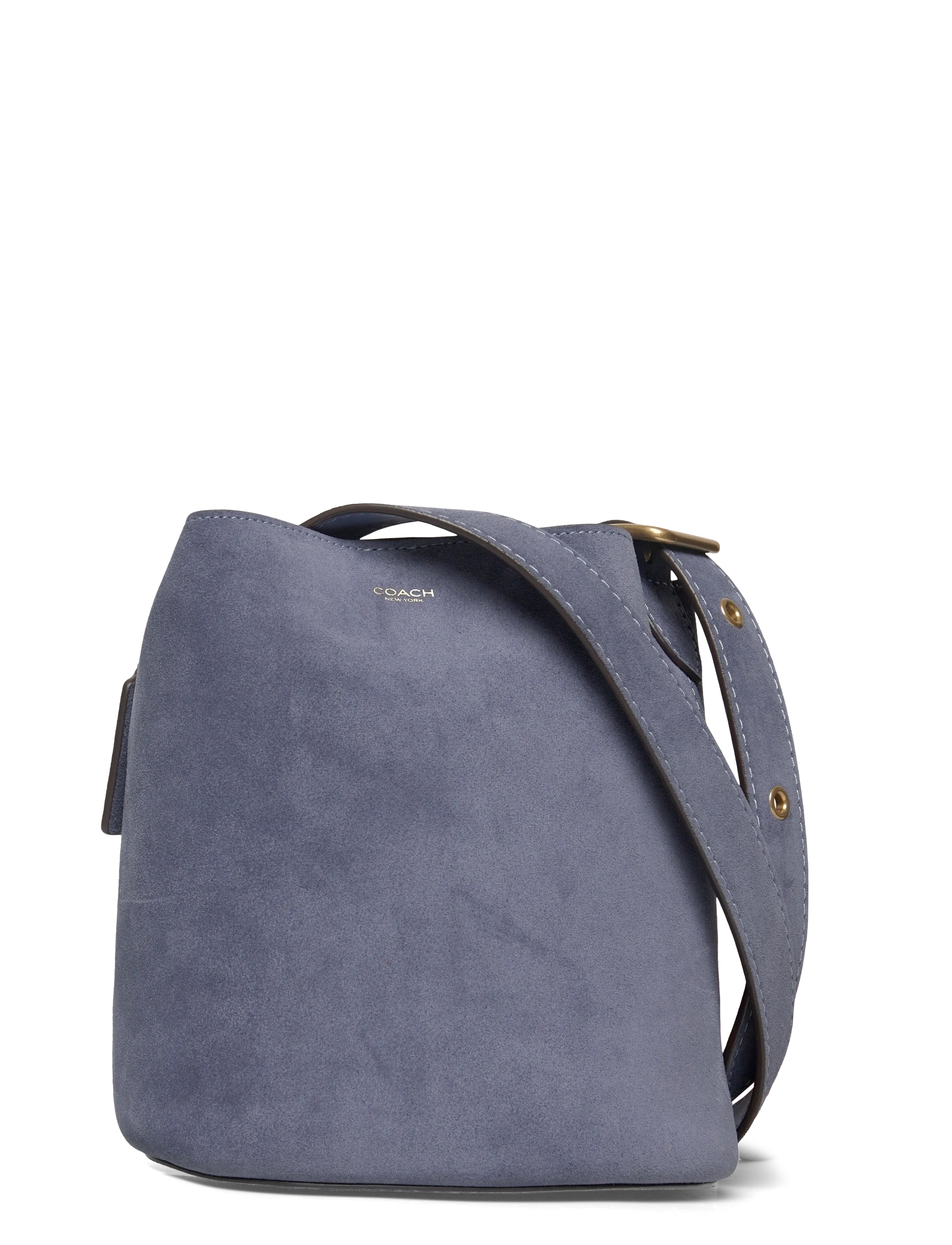 Coach BLEECKER BUCKET BAG 21 - Väskor - B4/LIGHT DENIM / blue