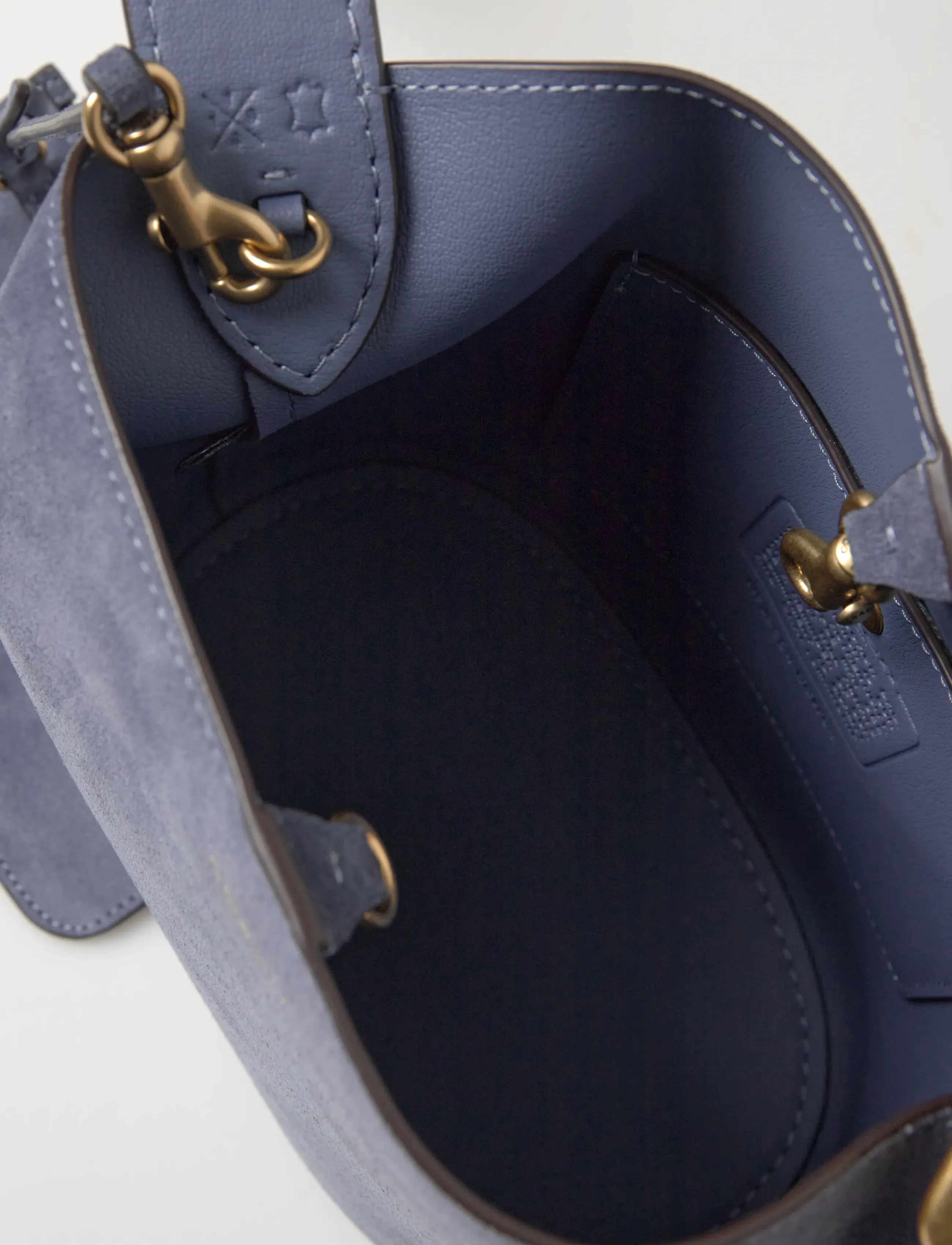 Coach - BLEECKER BUCKET BAG 21 - handväskor - b4/light denim - 5