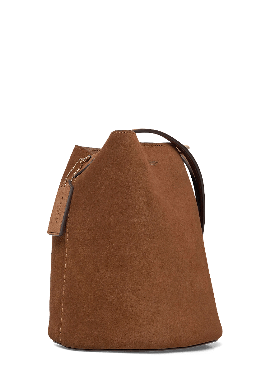 Coach - BLEECKER BUCKET BAG 21 - handväskor - b4/warm brown - 3