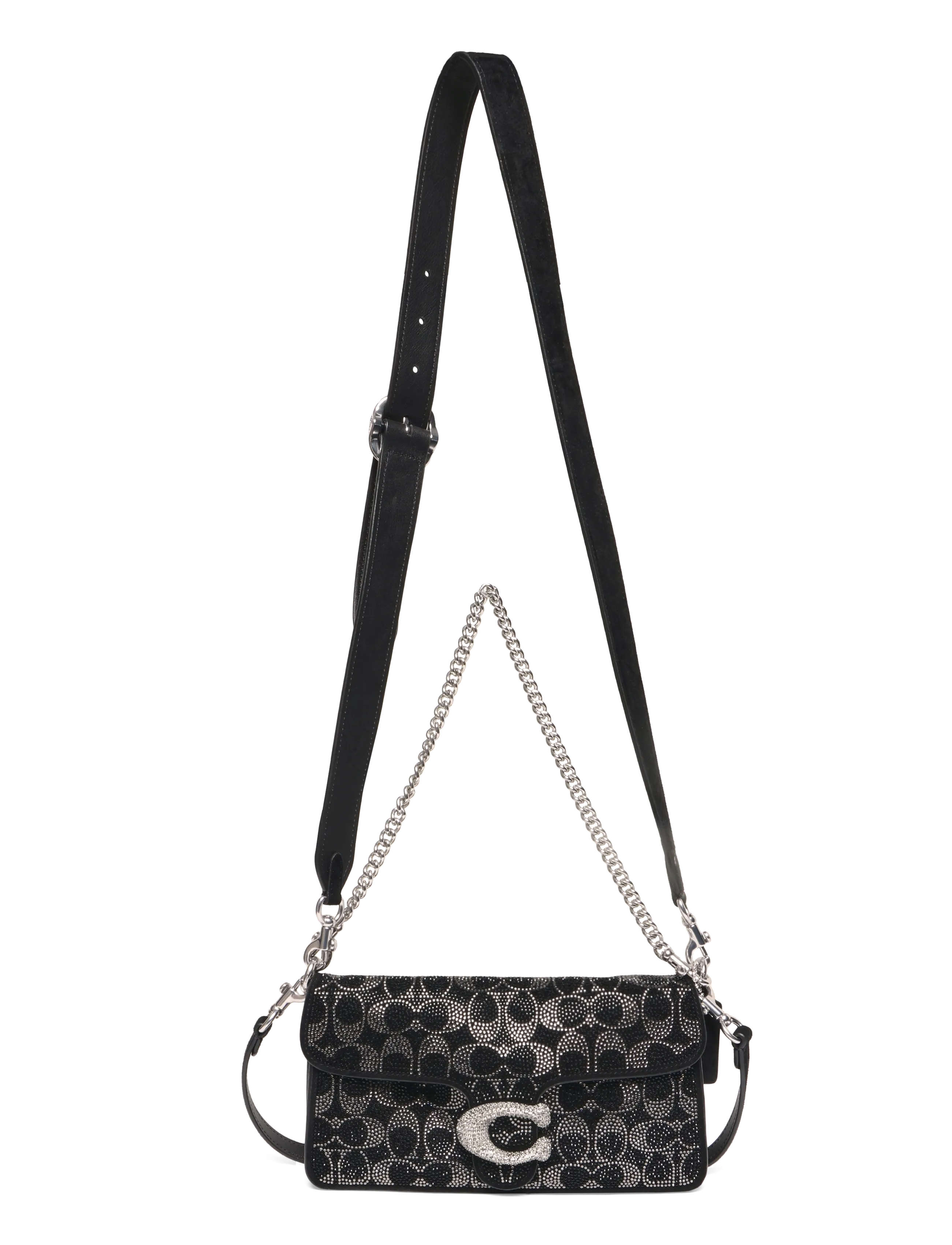 Coach Tabby Shoulder Bag 26 With Signature Beading, Small Shoulder Bags-crossbody Bags, Sort, Str: ONE SIZE