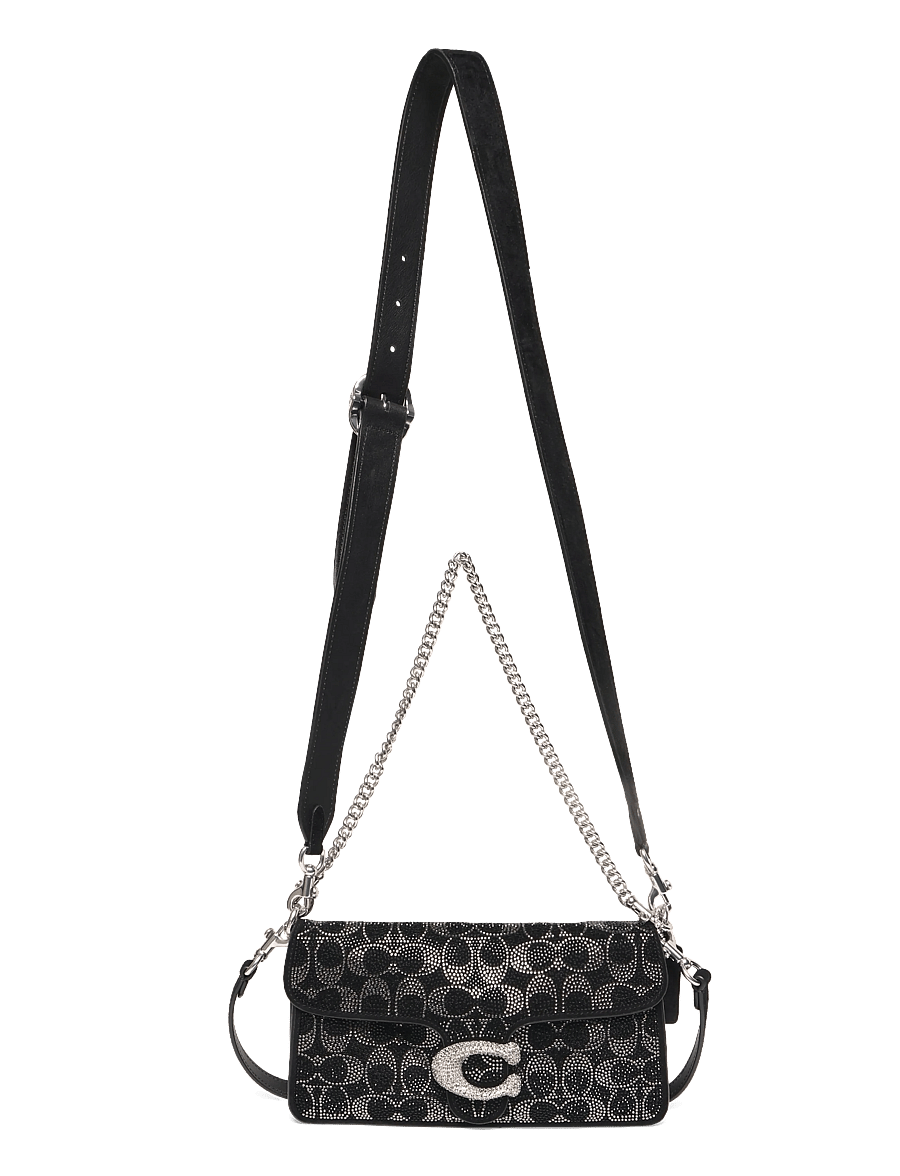 Coach - Tabby Shoulder Bag 26 With Signature Beading - Õlakotid - black - 1
