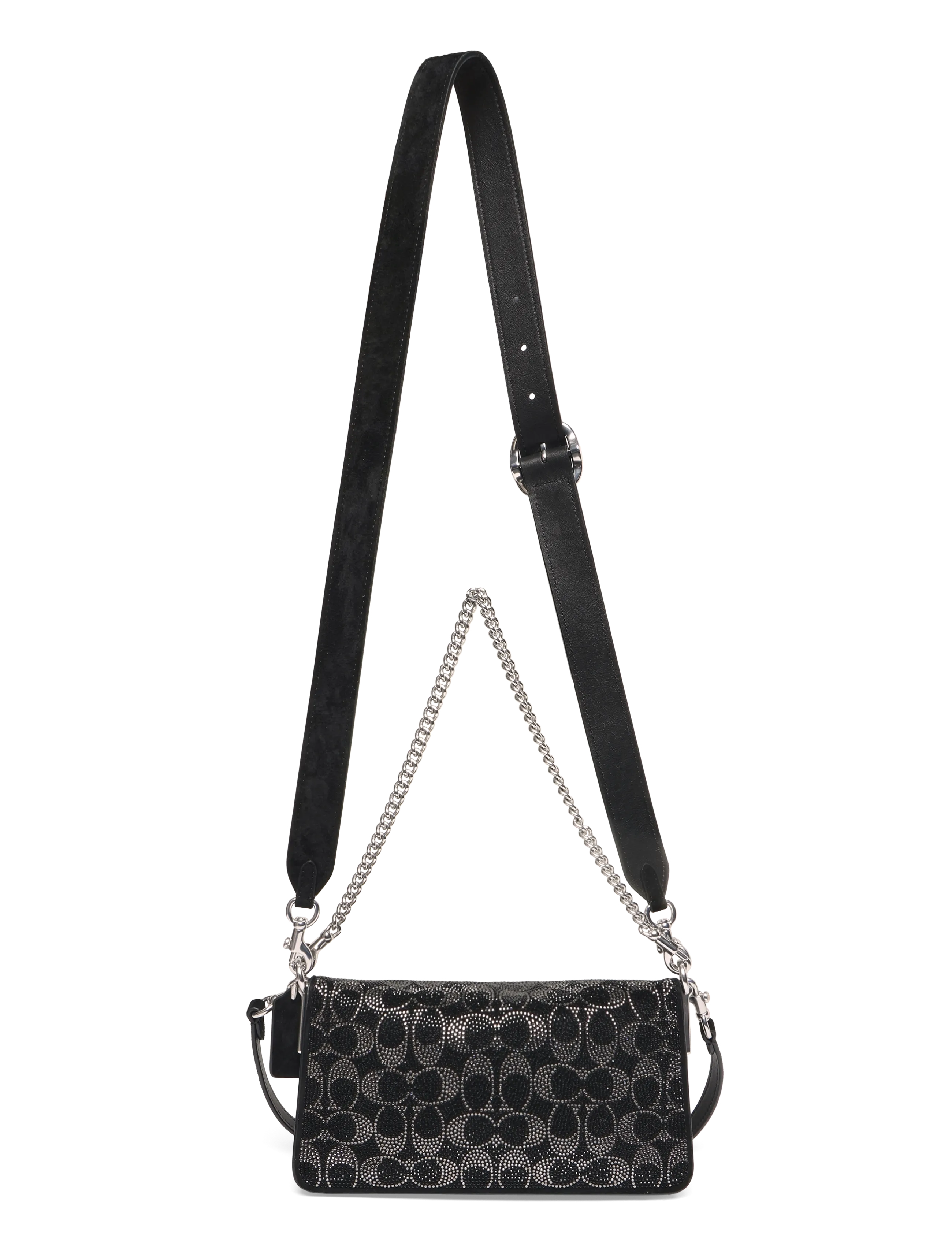 Coach - Tabby Shoulder Bag 26 With Signature Beading - schultertaschen - black - 1