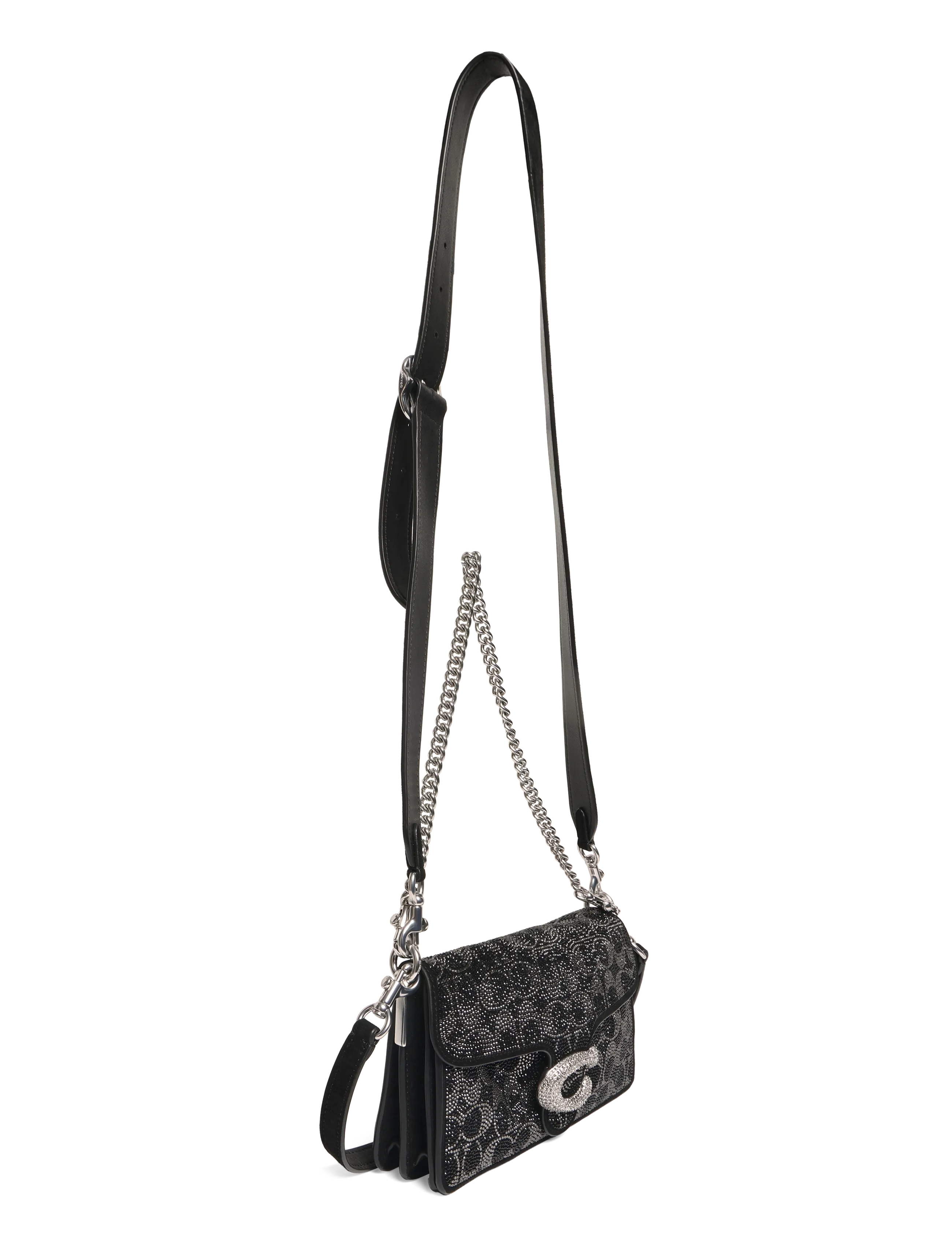 Coach - Tabby Shoulder Bag 26 With Signature Beading - schultertaschen - black - 2