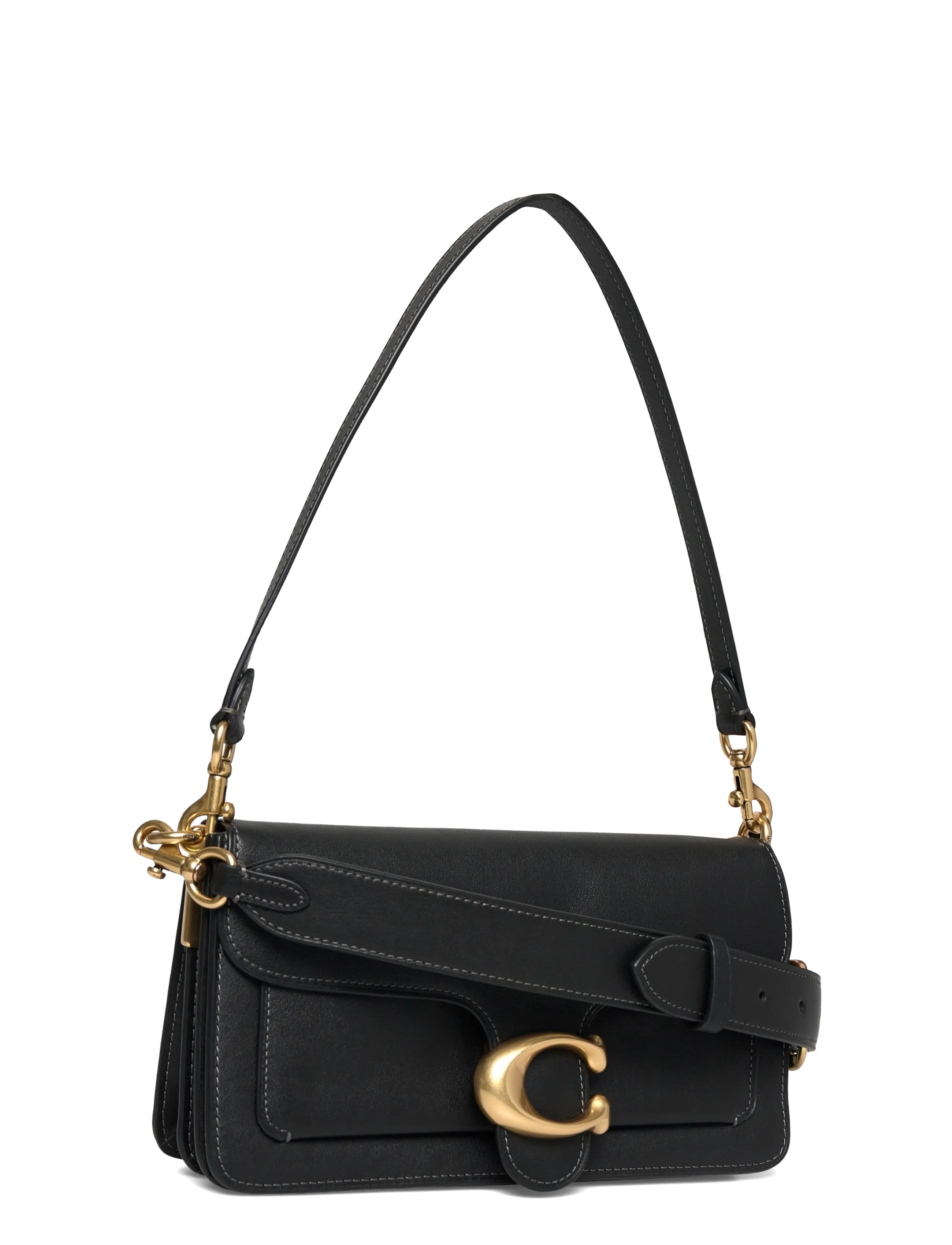 Coach - Tabby Shoulder Bag 26 in Soft Grain Leather - henkeltaschen - b4/black - 2