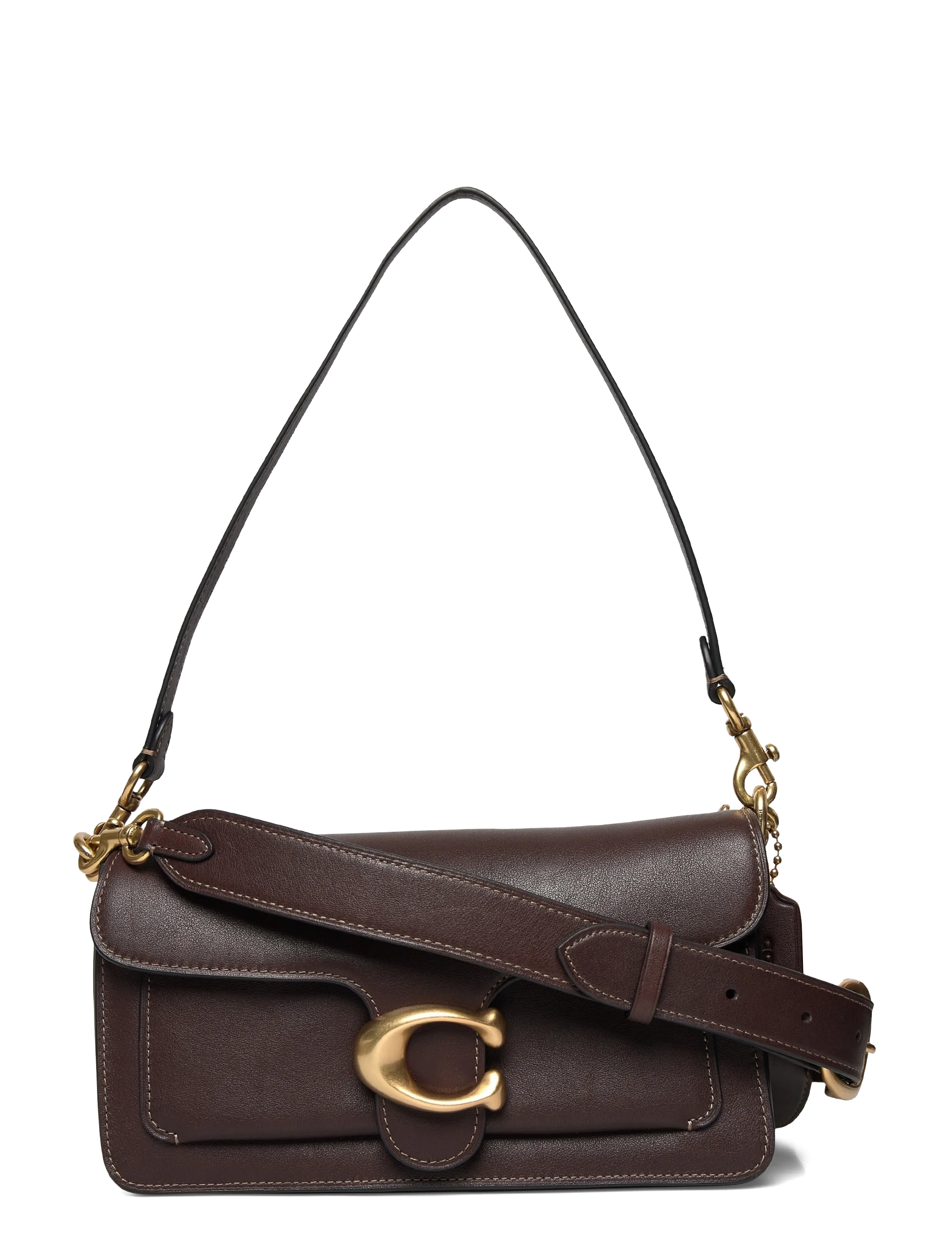 TABBY SHOULDER BAG 26 IN SOFT GRAIN LEATHER - B4/MAPLE