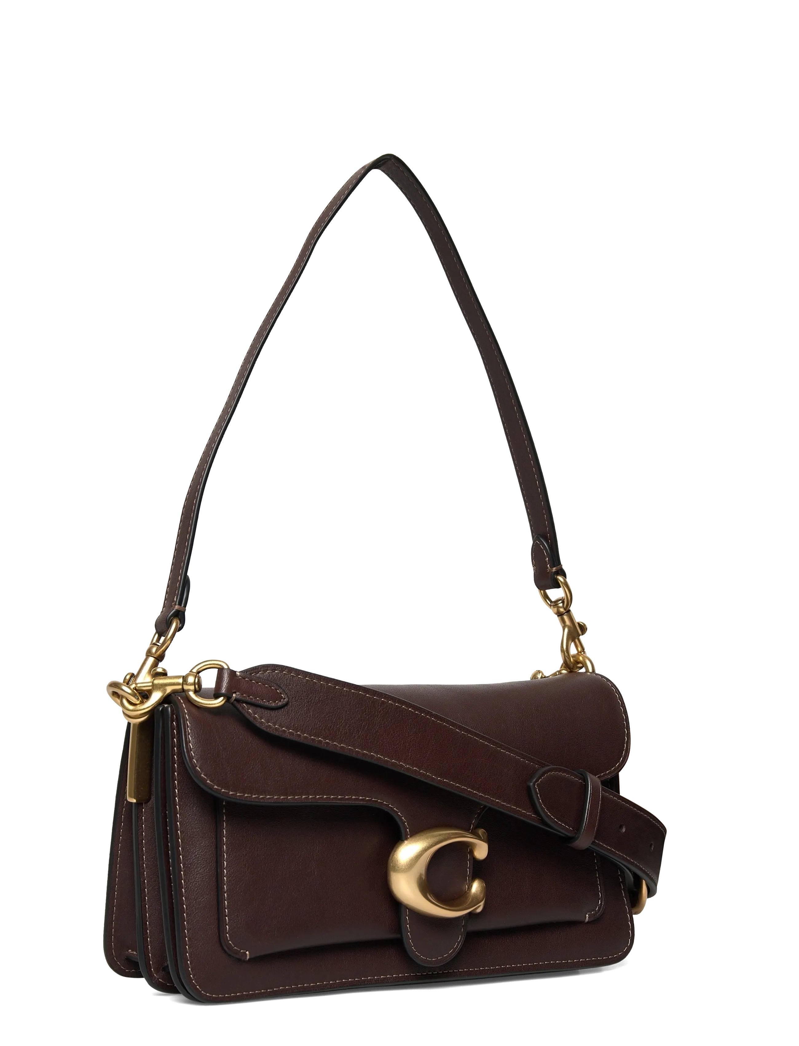 Coach - Tabby Shoulder Bag 26 in Soft Grain Leather - henkeltaschen - b4/maple - 2