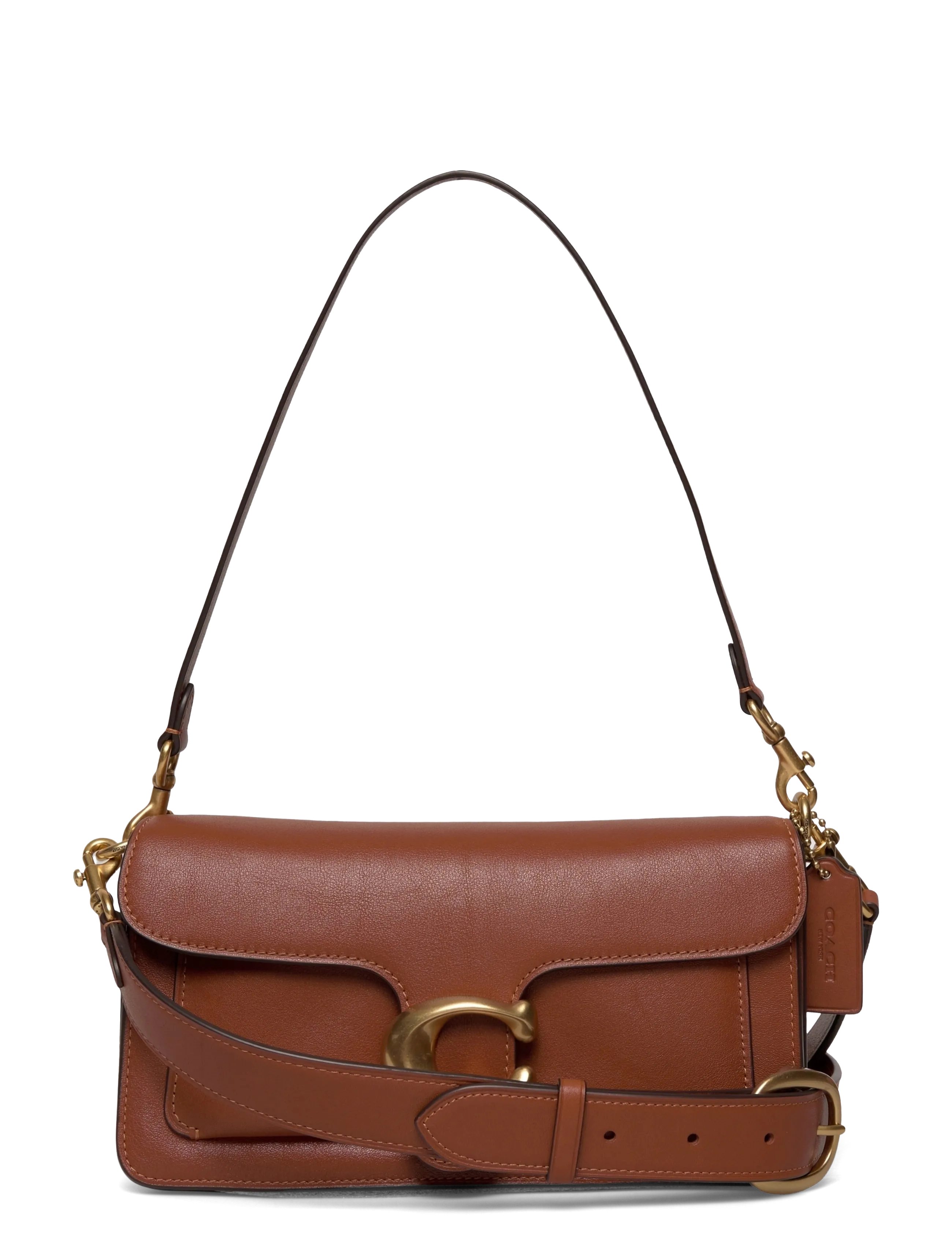 Coach Tabby Shoulder Bag 26 in Soft Grain Leather - Håndtasker - B4/PECAN / brown