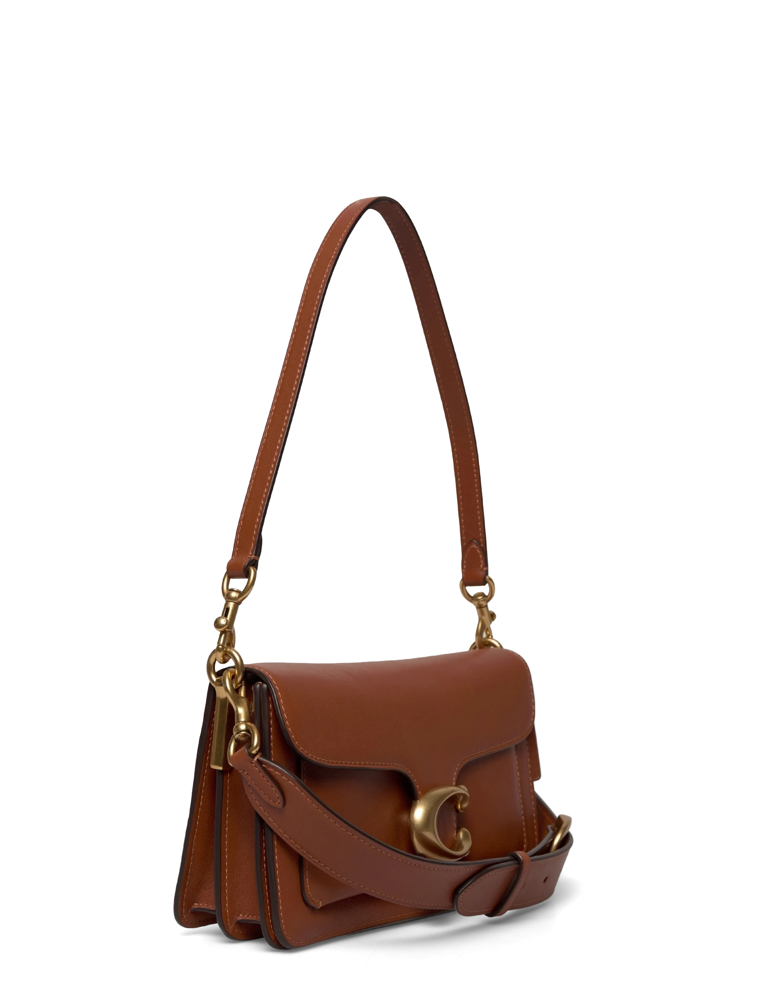 Coach - Tabby Shoulder Bag 26 in Soft Grain Leather - vardagsstil - b4/pecan - 2