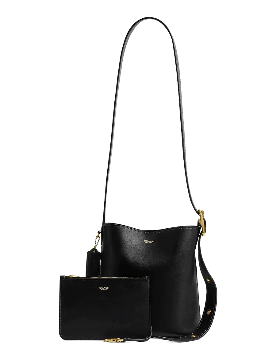 Coach - BLEECKER BUCKET BAG 21 - handväskor - b4/black - 4