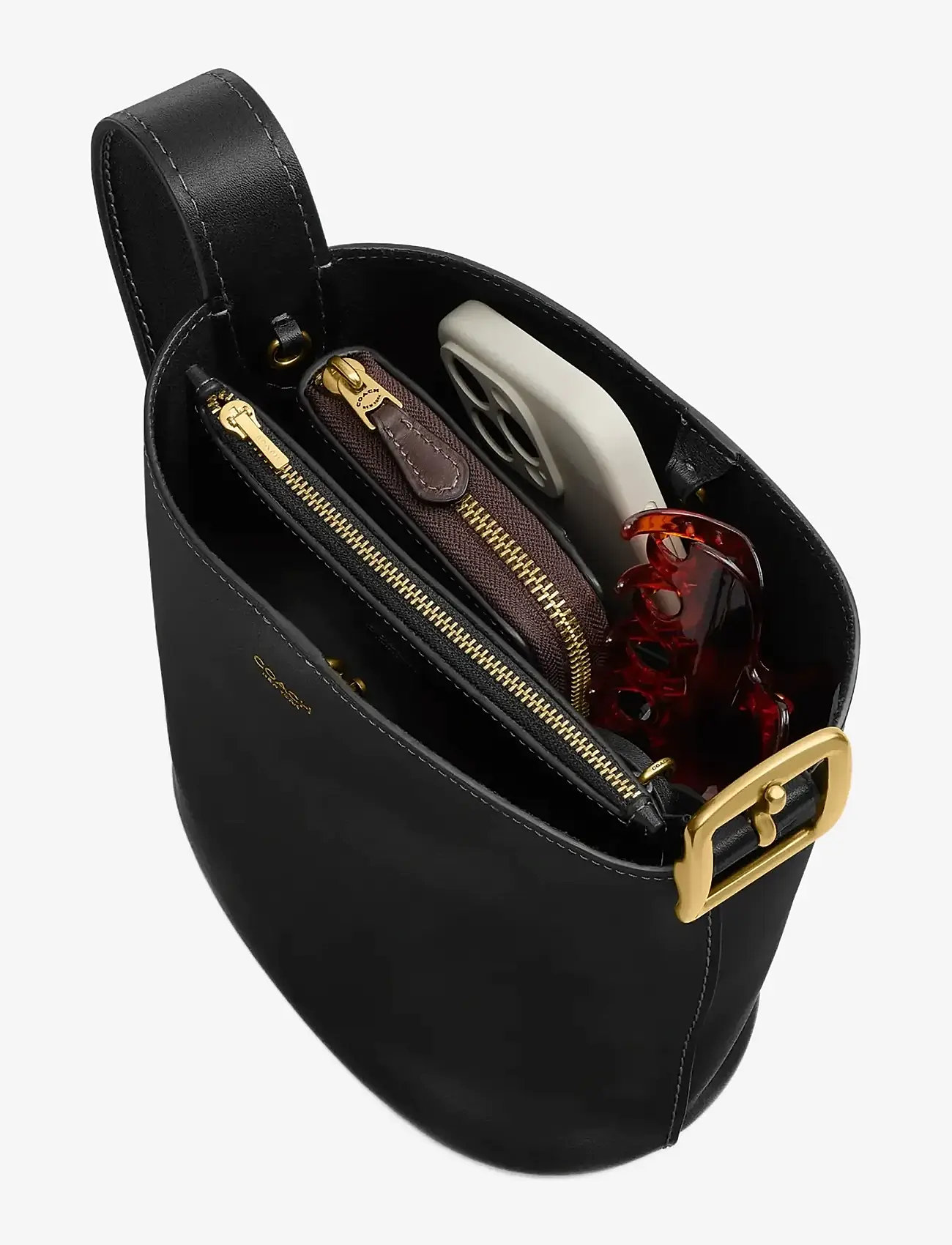 Coach - BLEECKER BUCKET BAG 21 - top handle tasker - b4/black - 5