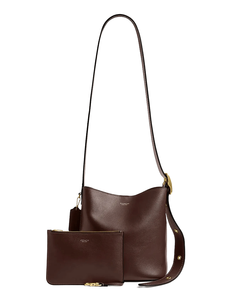 Coach - BLEECKER BUCKET BAG 21 - henkeltaschen - b4/maple - 4