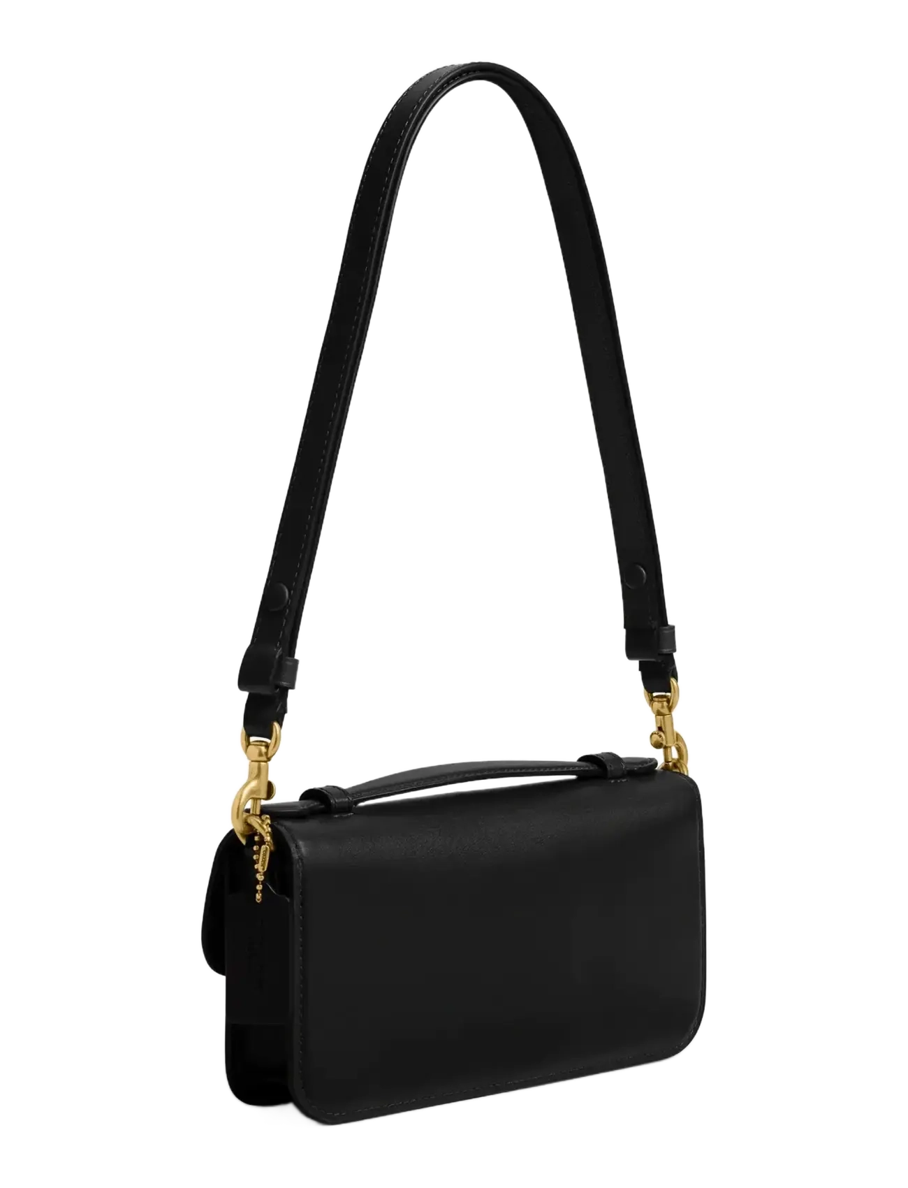 Coach - Refined Calf Leather New York Elora Top Handle Crossbody Bag - henkeltaschen - b4/black - 1