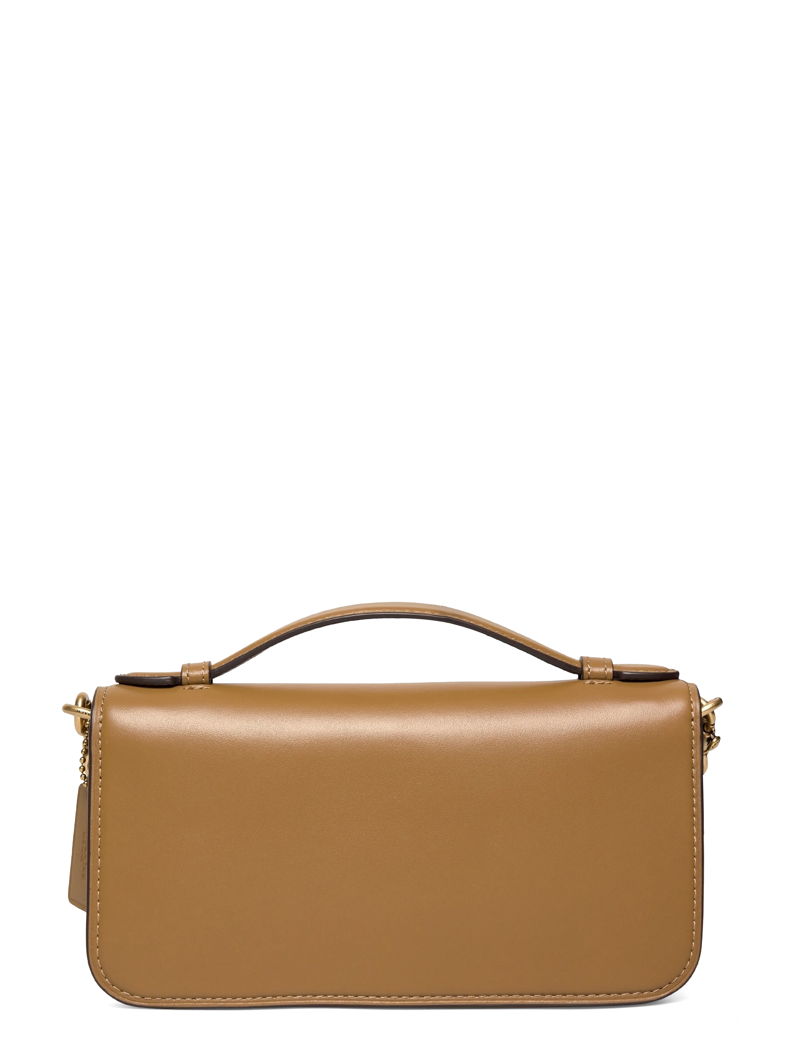 Coach - Refined Calf Leather New York Elora Top Handle Crossbody Bag - everyday style - b4/muted olive - 1
