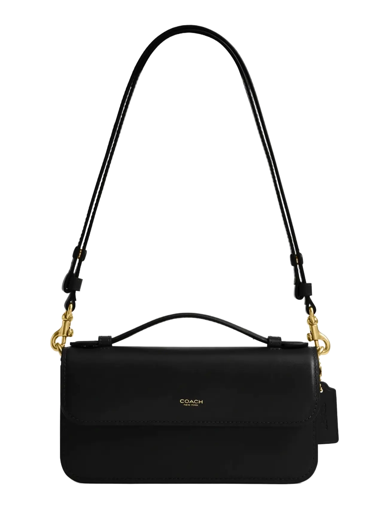 Coach Elora Top Handle Crossbody Bag, Kvinder, Top Håndtag Crossbody Taske, Sort, Str: ONE SIZE