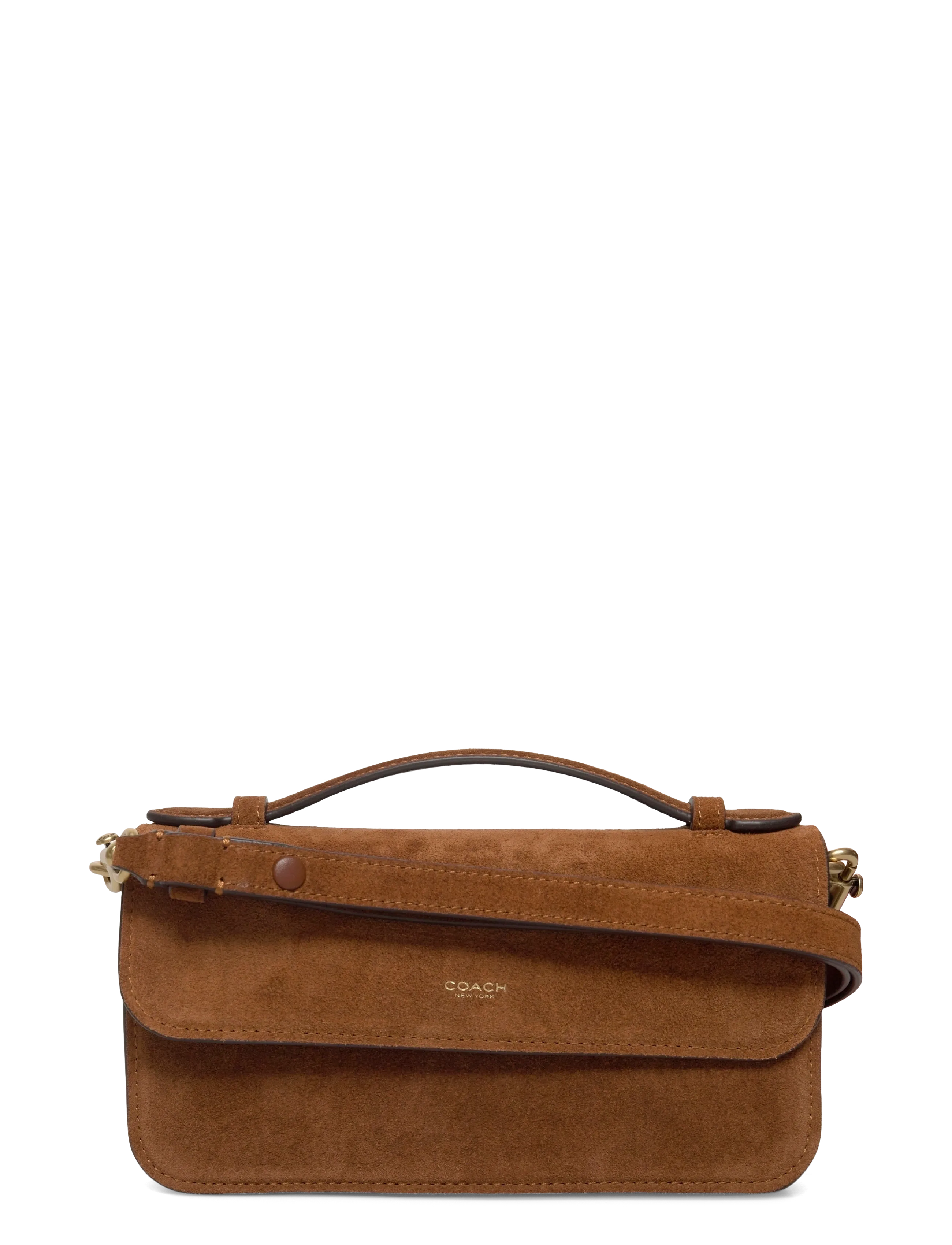 Coach ELORA TOP HANDLE CROSSBODY BAG - Kollektionen - B4/WARM BROWN / brown