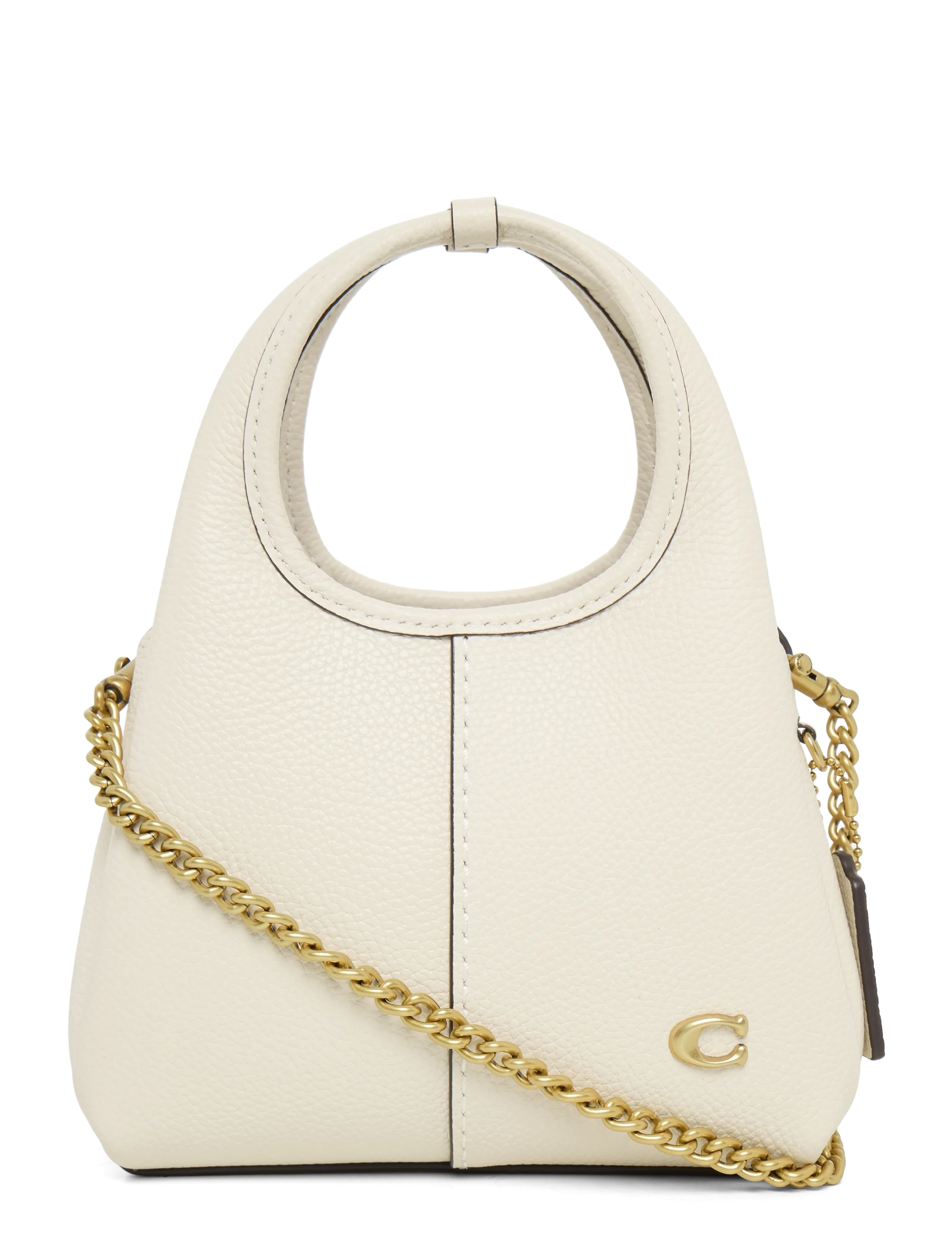 Coach Lana Shoulder Bag 19 Chalk, One Size, Bags, Creme - Top Handle Frauen