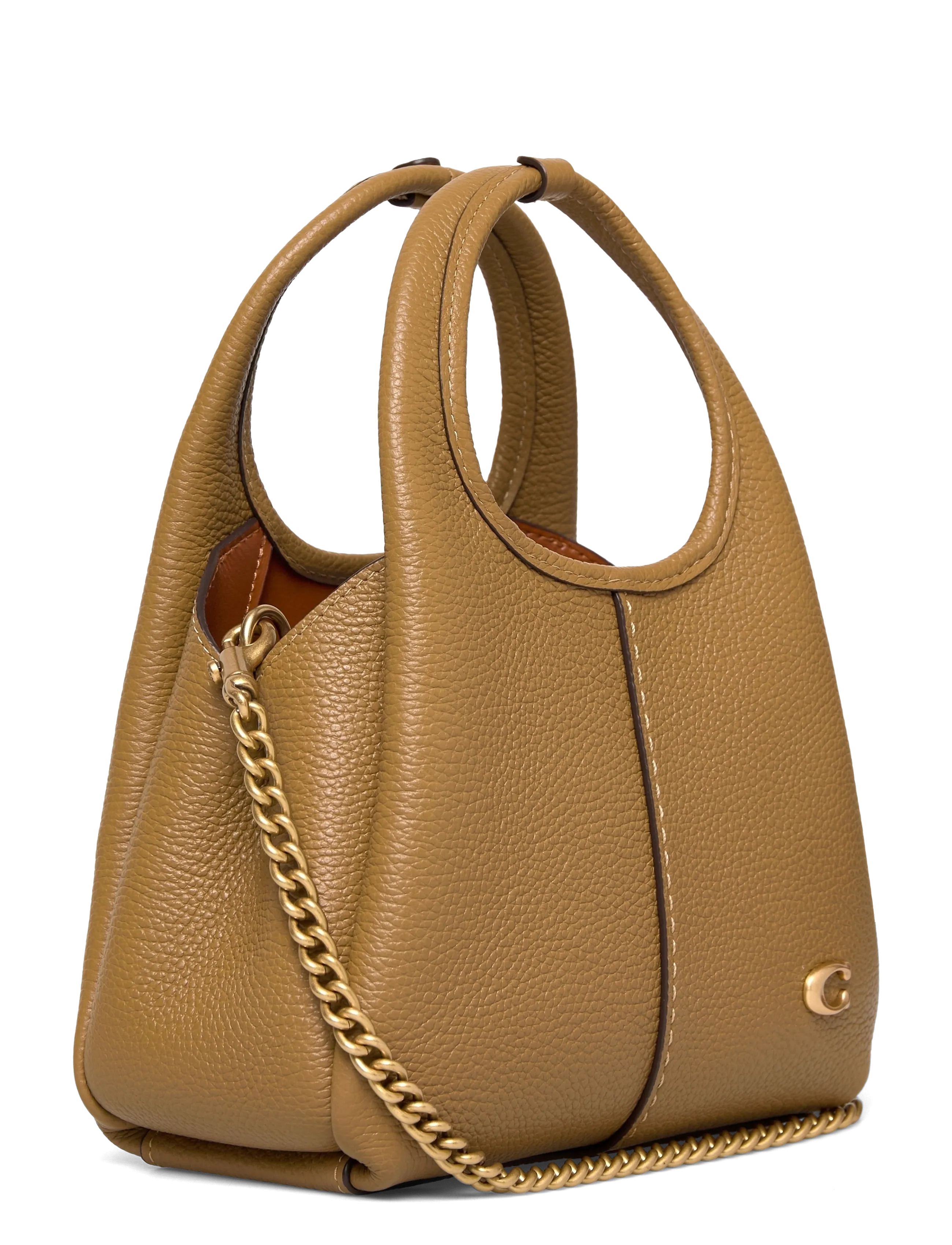 Coach - Lana Shoulder Bag 19 Maple - top handle - b4/muted olive - 2