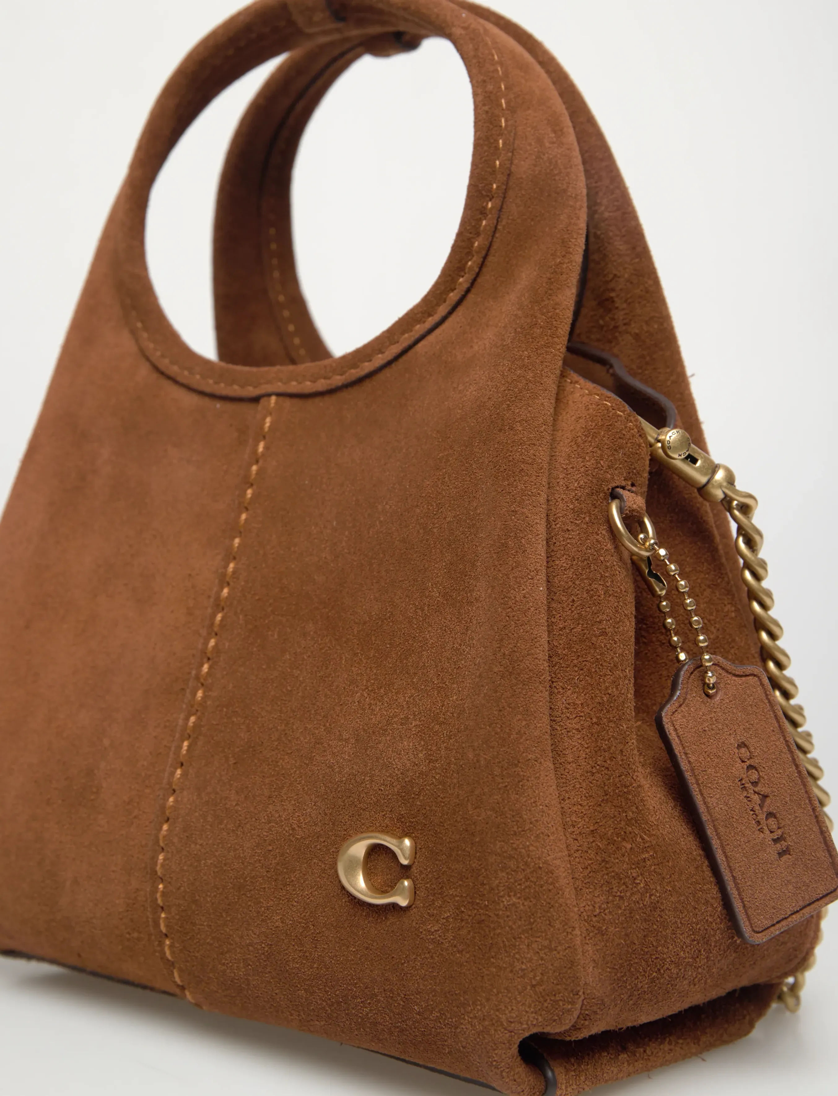 Coach - LANA SHOULDER BAG 19 - henkeltaschen - b4/warm brown - 5