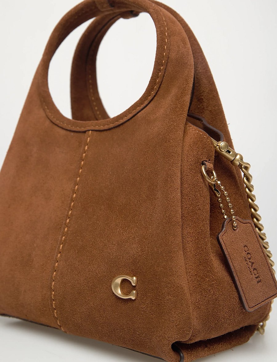 Coach - LANA SHOULDER BAG 19 - modetrender - b4/warm brown - 5