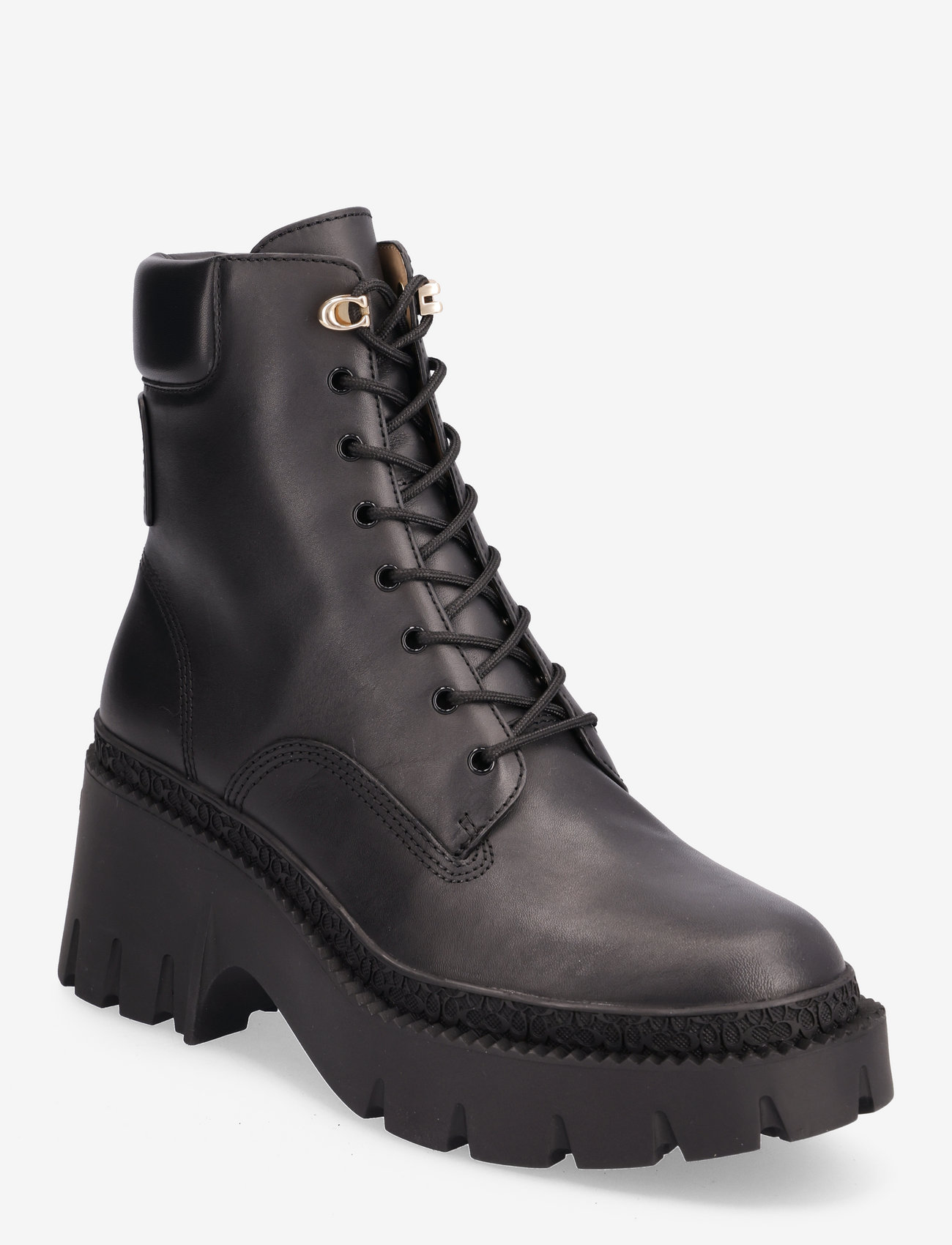 Coach - AINSELY LEATHER - snøreboots - black - 0