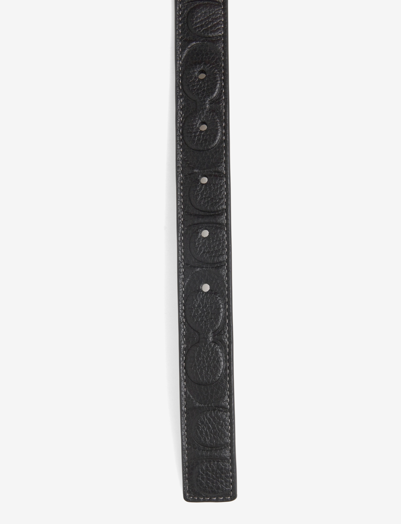 Coach - 25mm Sculpted C Embossed Belt - casual gürtel - b4/black - 2