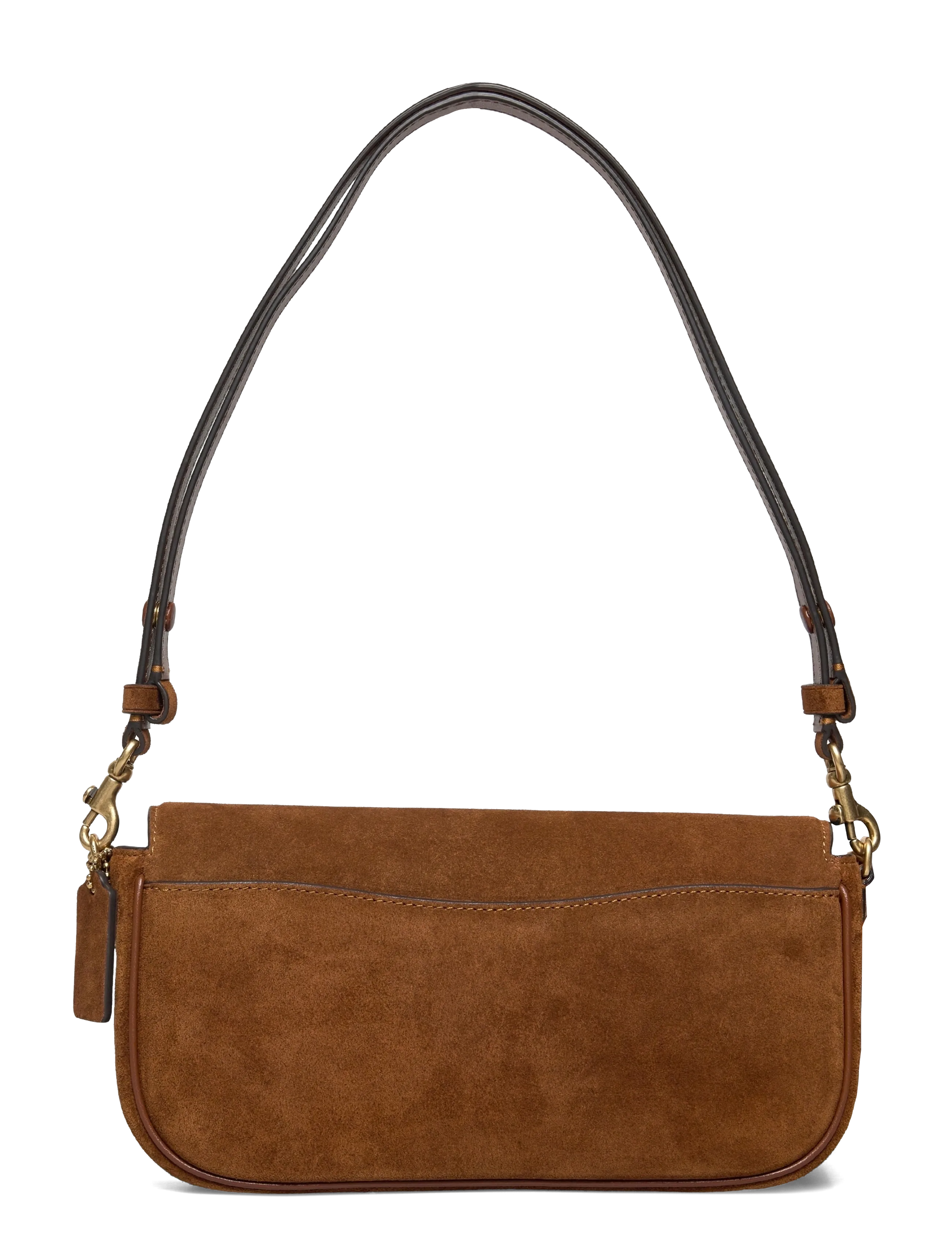 Coach Suede Brook Flap Chain Bag (OACCDD05) - Shoulder bags