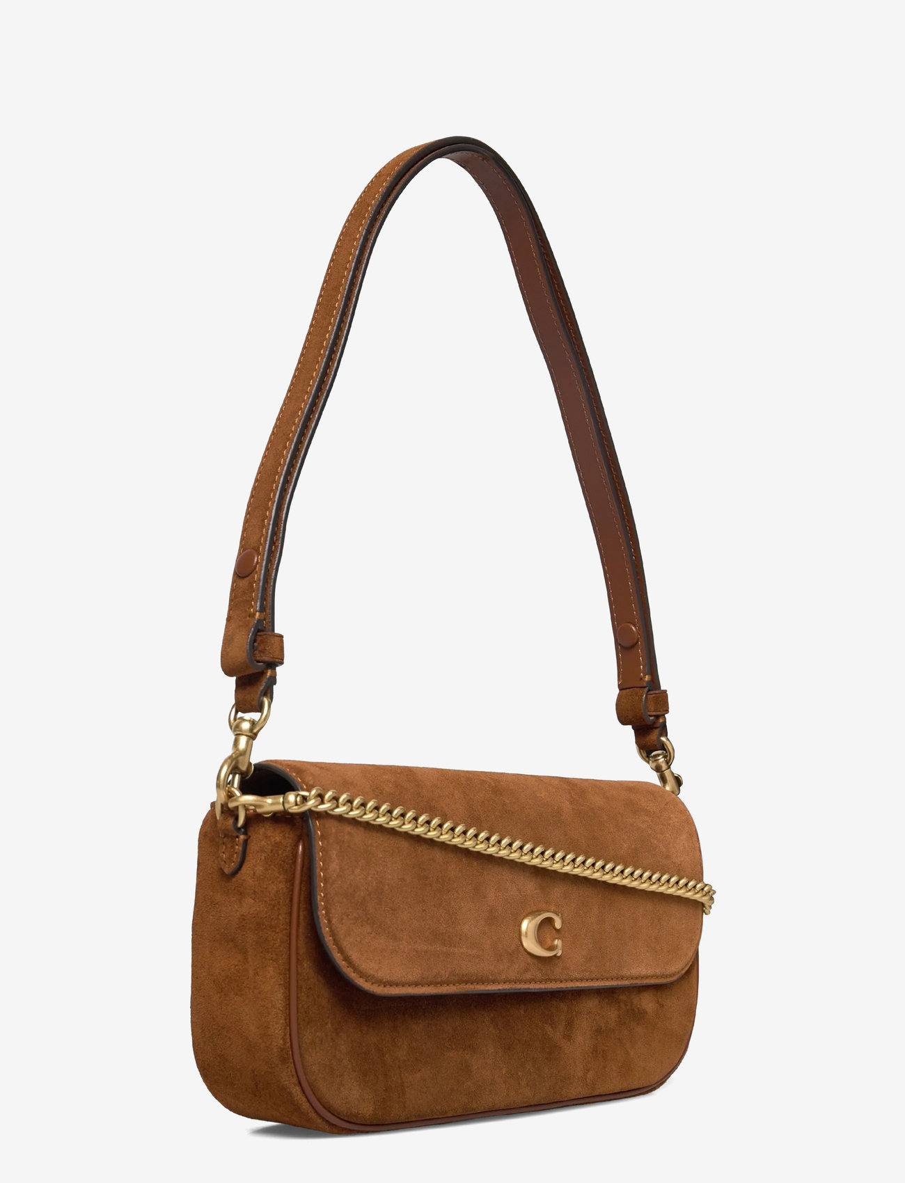 Coach - BROOK FLAP CHAIN BAG - special occasions - b4/warm brown - 2