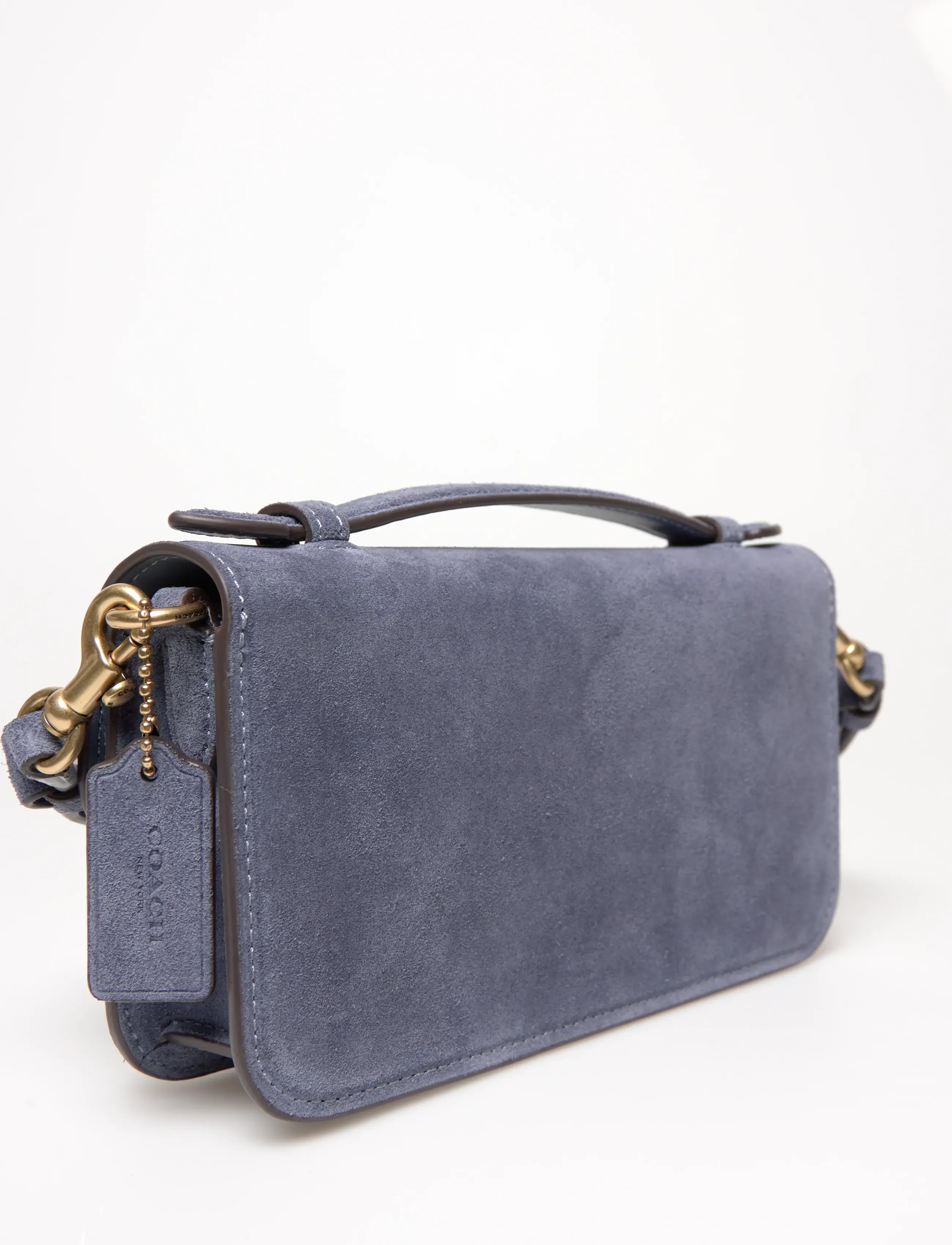 Coach - ELORA TOP HANDLE CROSSBODY BAG - b4/light denim - 3