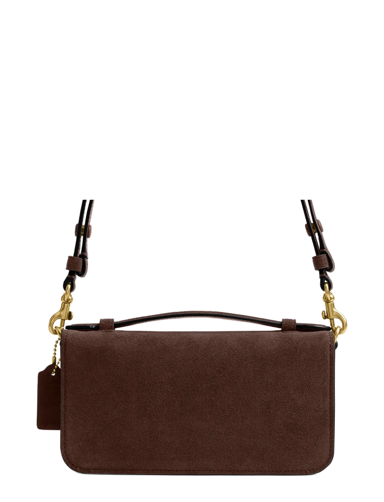 Coach - ELORA TOP HANDLE CROSSBODY BAG - umhängetaschen - brown - 4