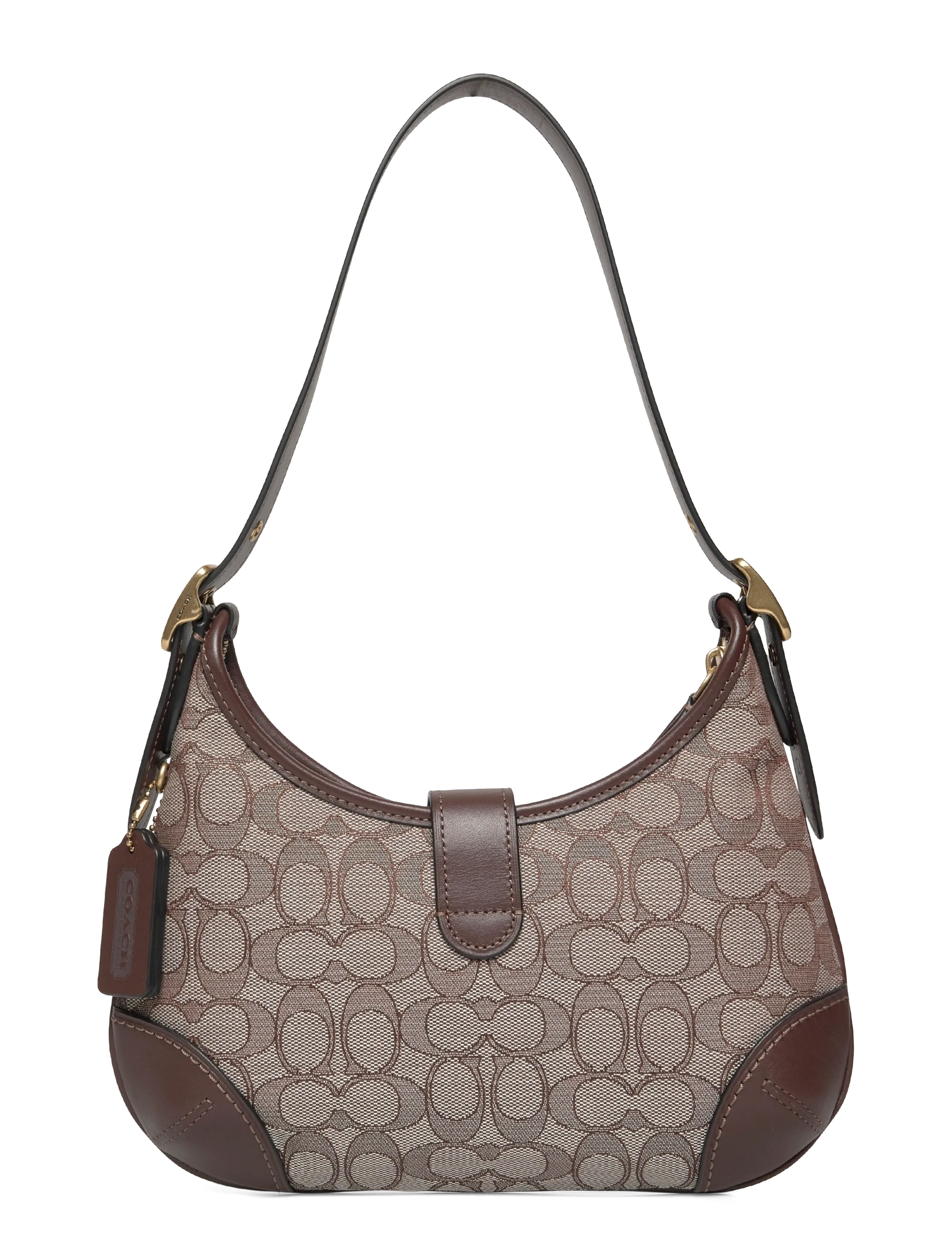 Coach Hamptons Hobo (B4/oak Maple/Brun) - 4100 kr | Boozt.com