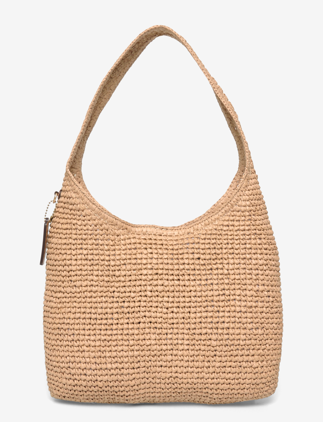 Coach - REFINED WEAVE STRAW BROOKLYN SHOULDER BAG 28 - shoulder bags - b4/natural - 1