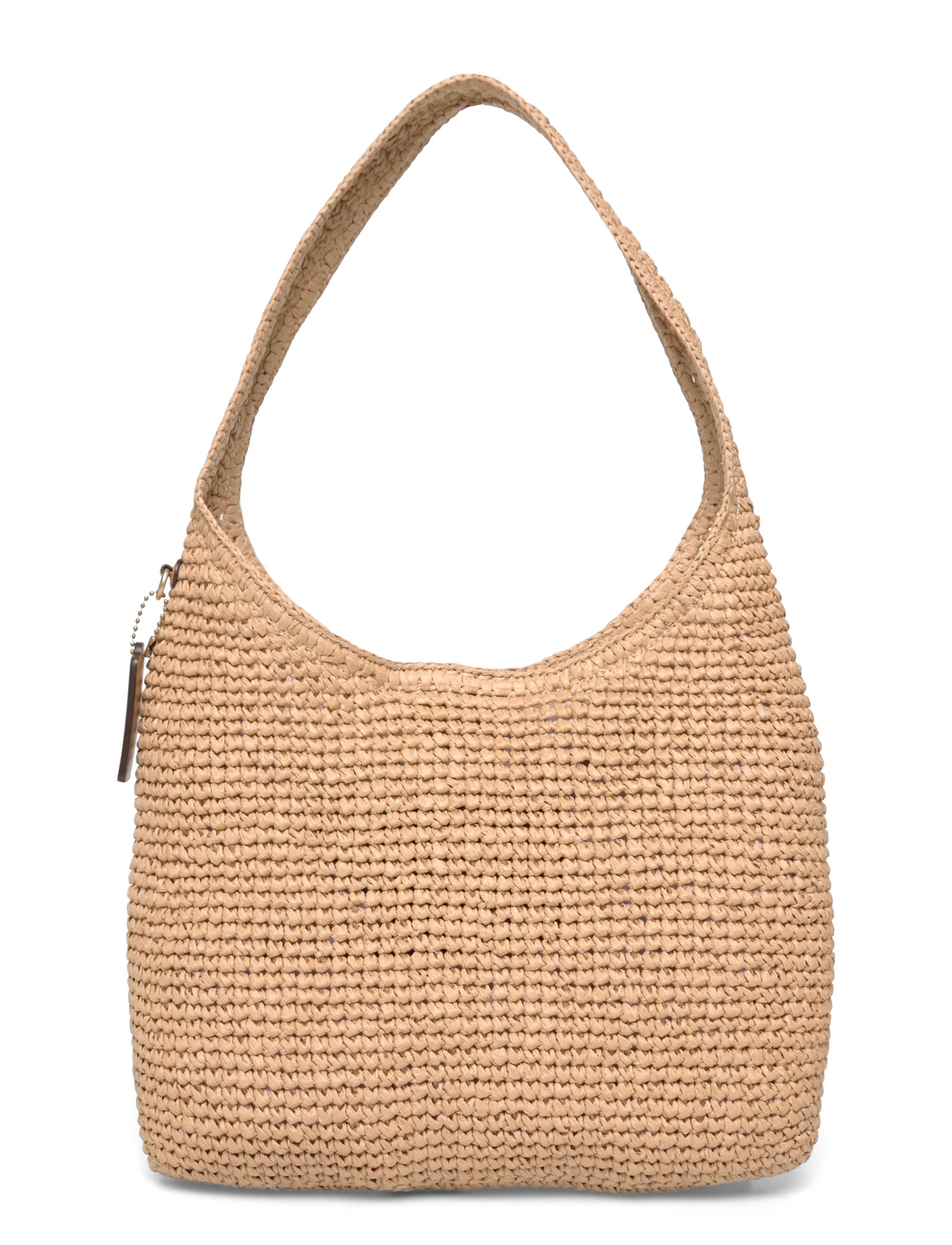 Coach - REFINED WEAVE STRAW BROOKLYN SHOULDER BAG 28 - b4/natural - 1