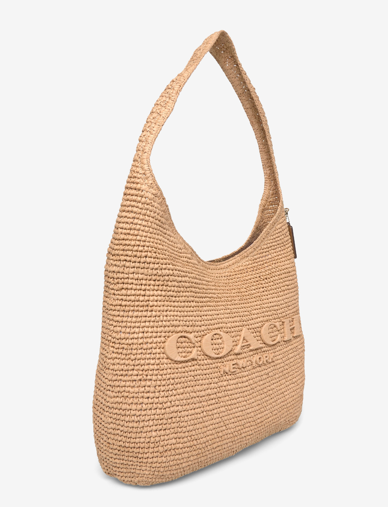 Coach - REFINED WEAVE STRAW BROOKLYN SHOULDER BAG 39 - hverdags stil - b4/natural - 2