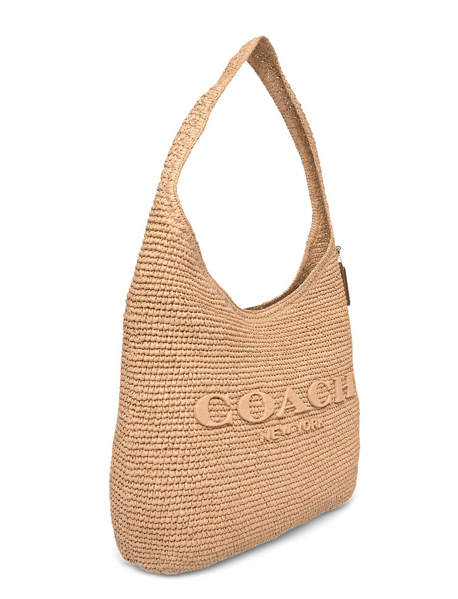 Coach - REFINED WEAVE STRAW BROOKLYN SHOULDER BAG 39 - igapäevane stiil - b4/natural - 2
