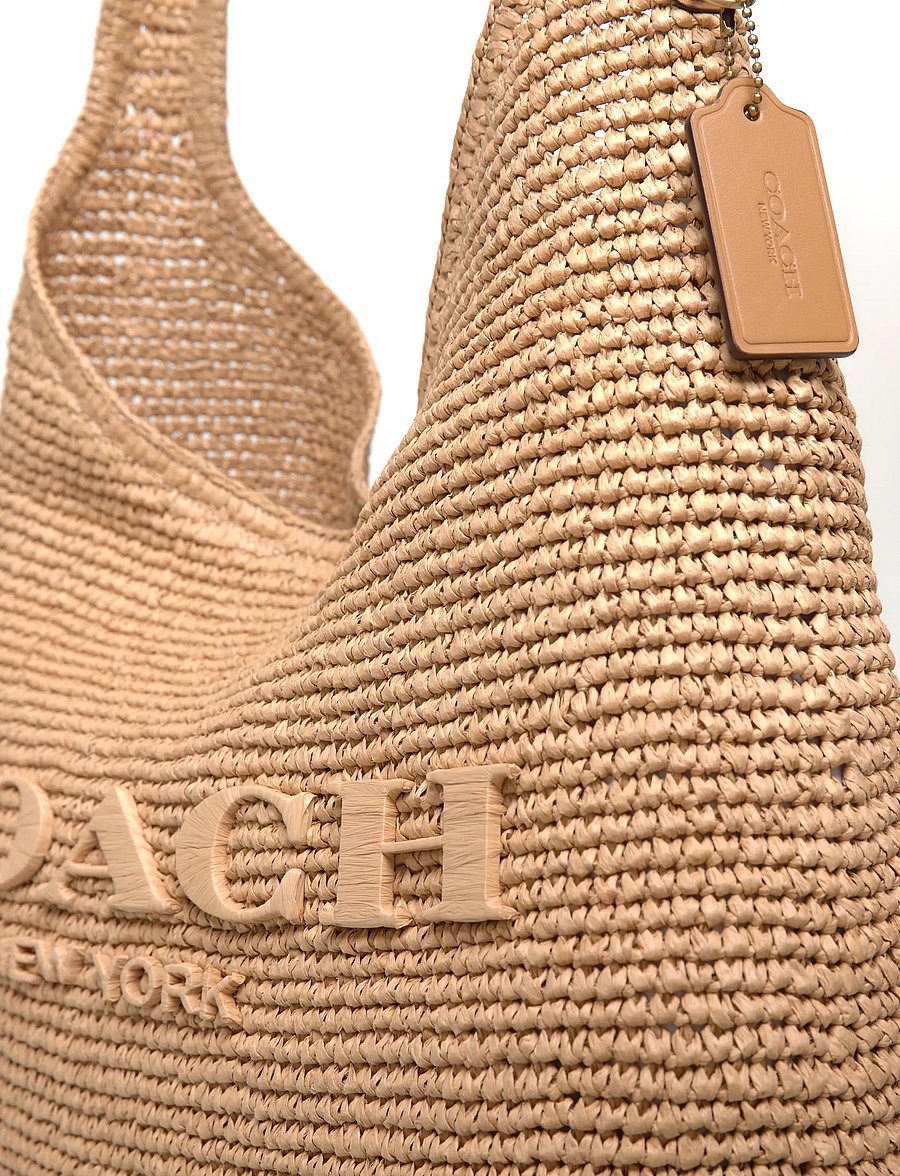 Coach - REFINED WEAVE STRAW BROOKLYN SHOULDER BAG 39 - igapäevane stiil - b4/natural - 3