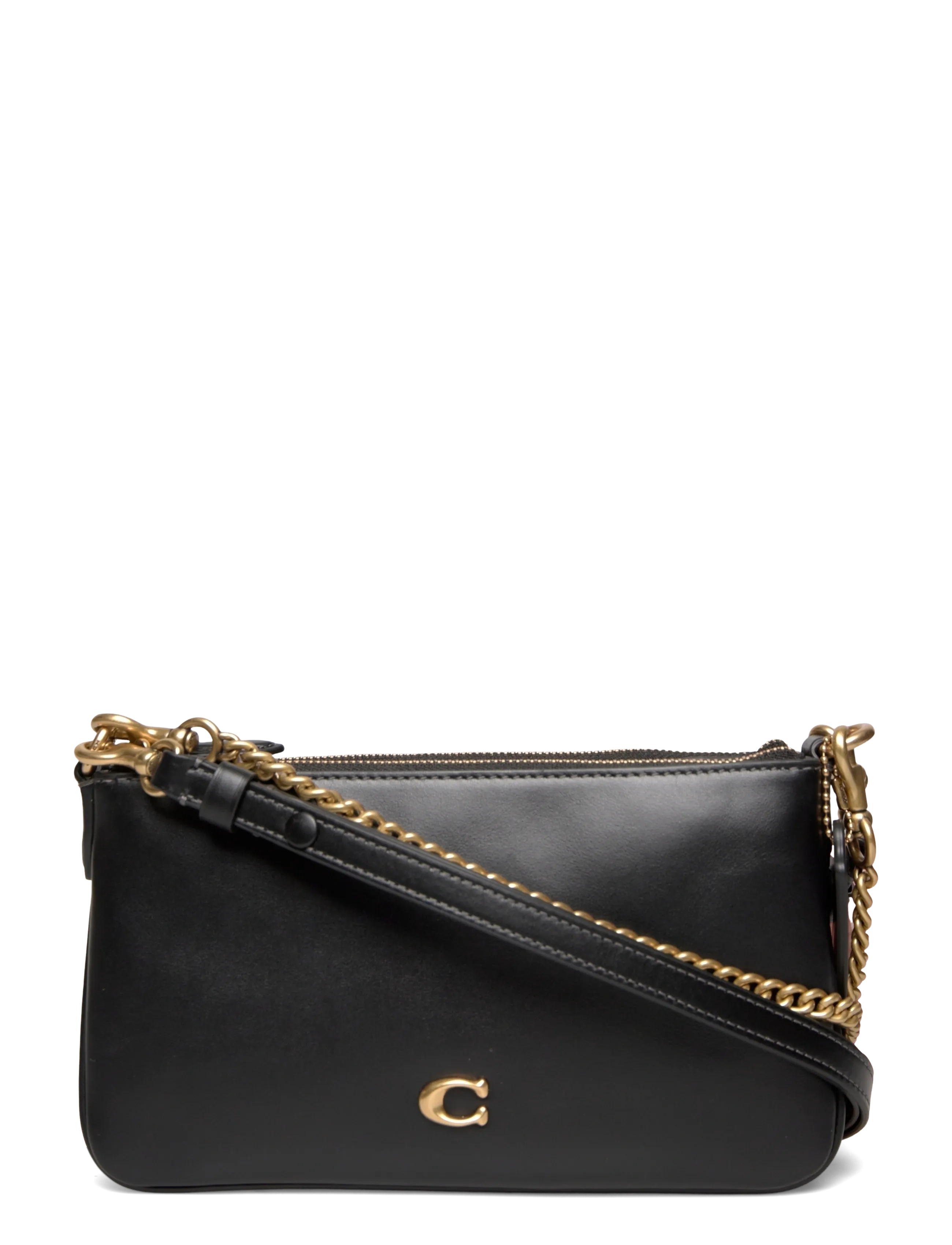 Coach Refined Calf Leather Audrey Crossbody Bag, One Size, Designer, Schwarz - Small Shoulder Bags-crossbody Bags, Frauen