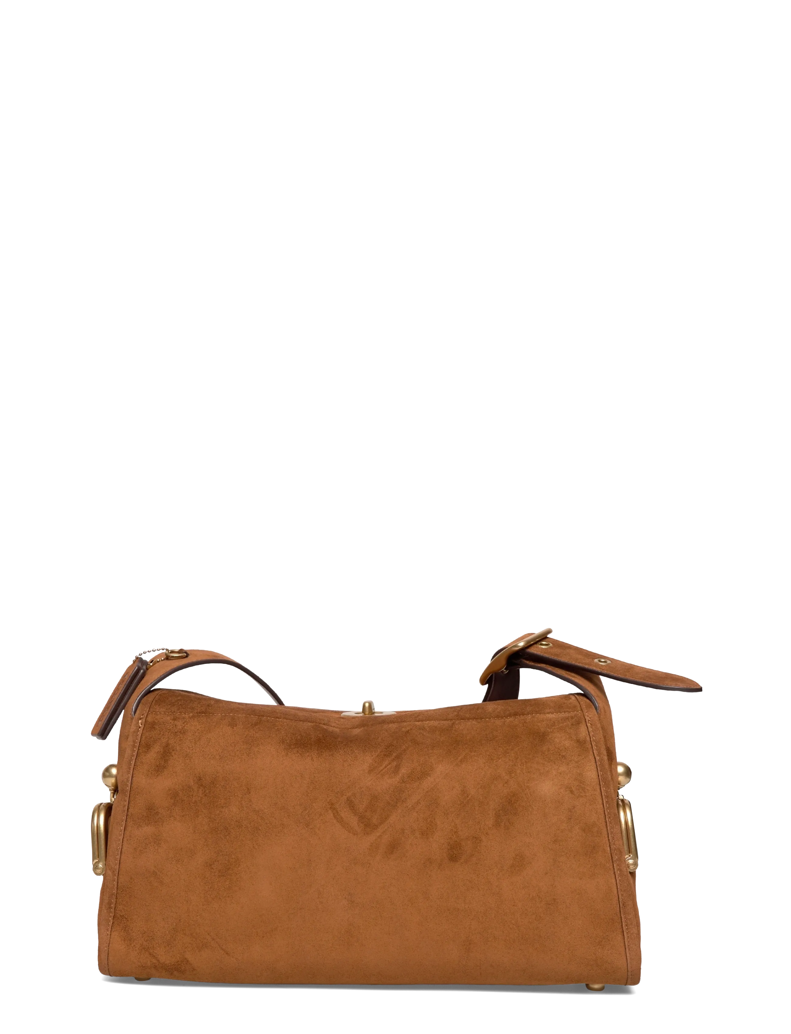 Coach - The Coach Originals Suede Turnlock Haversack Bag - hverdags stil - b4/warm brown - 1