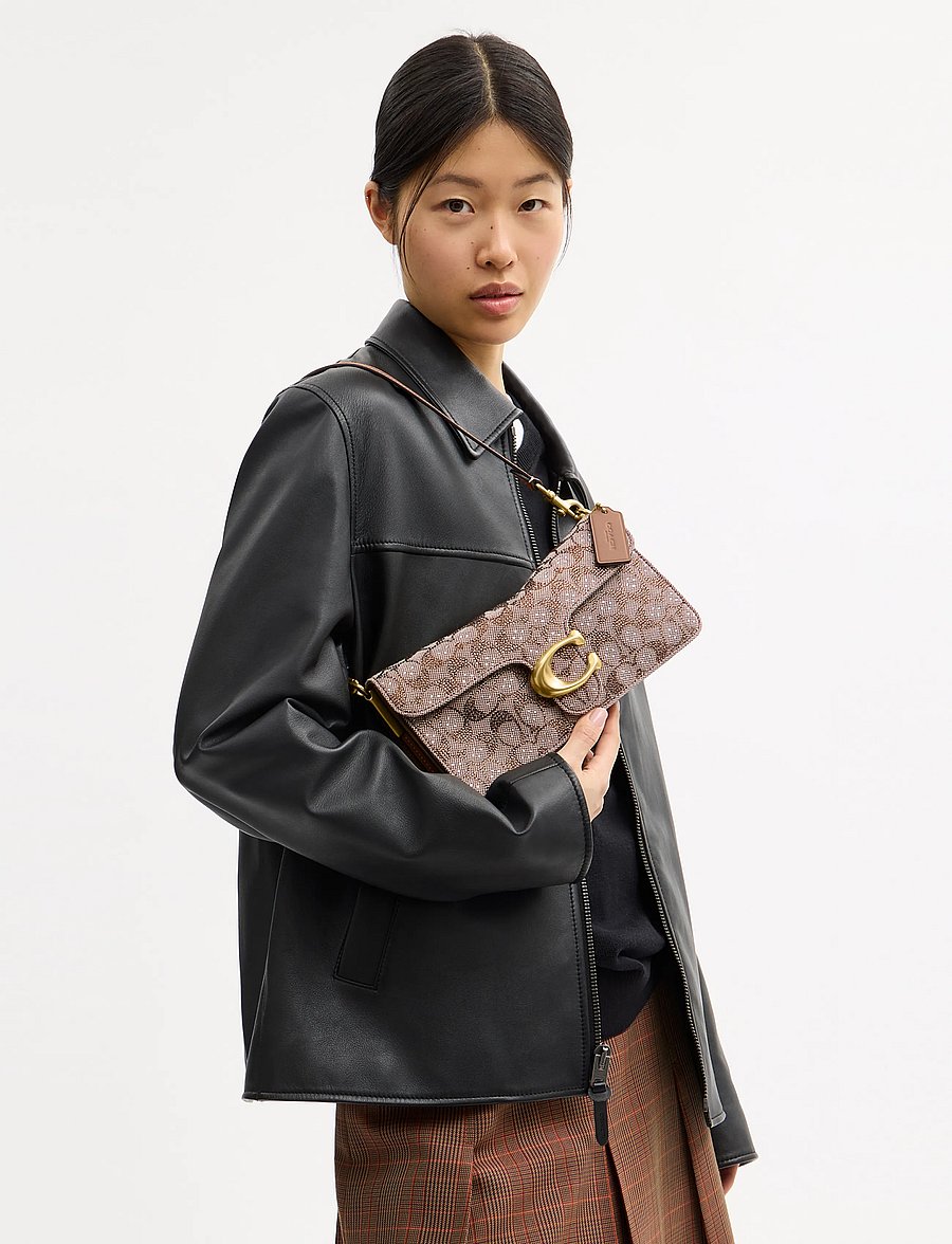 Coach - TABBY SHOULDER BAG 26 - håndtasker - b4/mushroom - 0