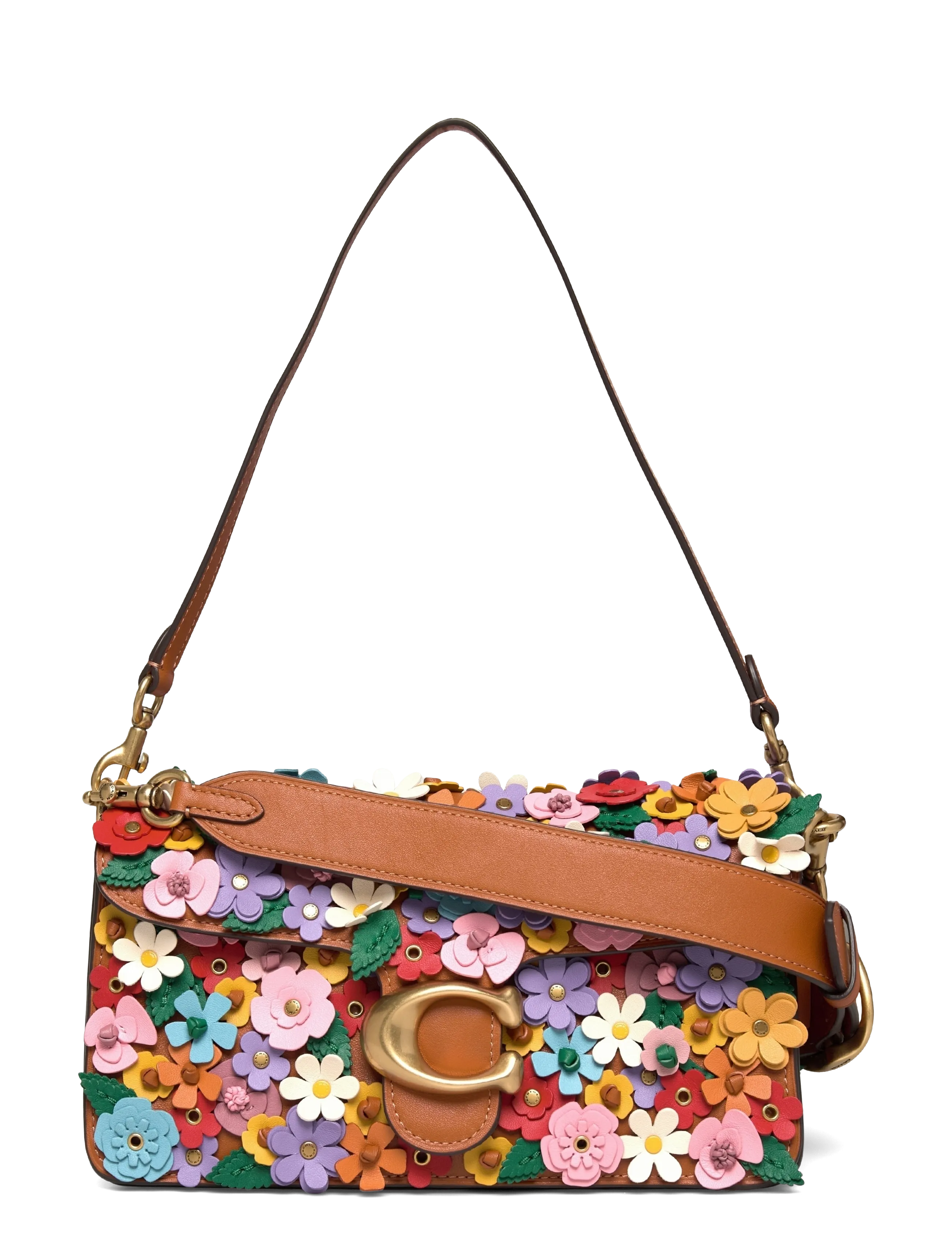 Coach FLORAL APPLIQUE TABBY SHOULDER BAG 26 -  - undefined / undefined