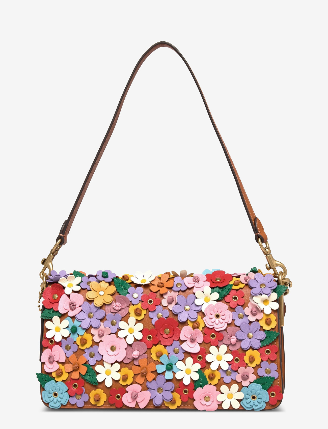 Coach - FLORAL APPLIQUE TABBY SHOULDER BAG 26 - besondere anlässe - b4/burnished amber multi - 1