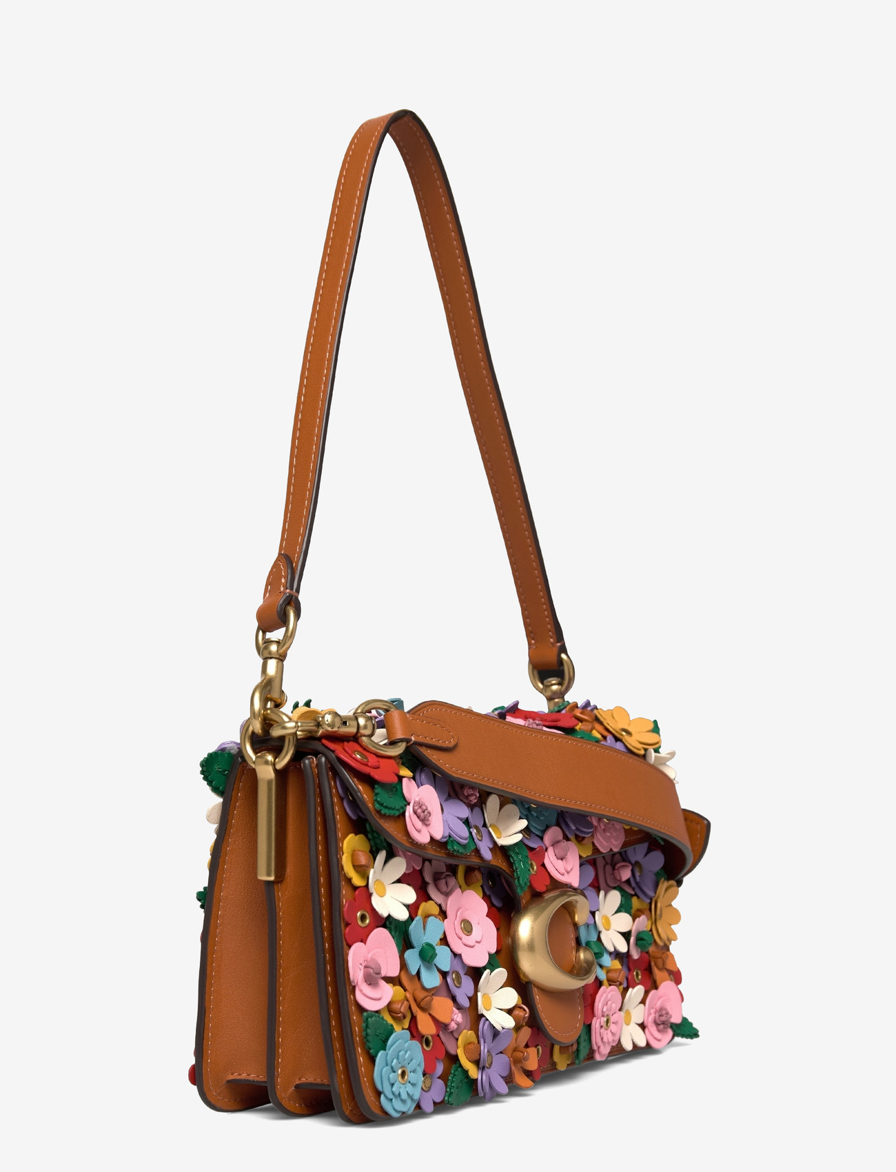 Coach - FLORAL APPLIQUE TABBY SHOULDER BAG 26 - besondere anlässe - b4/burnished amber multi - 2