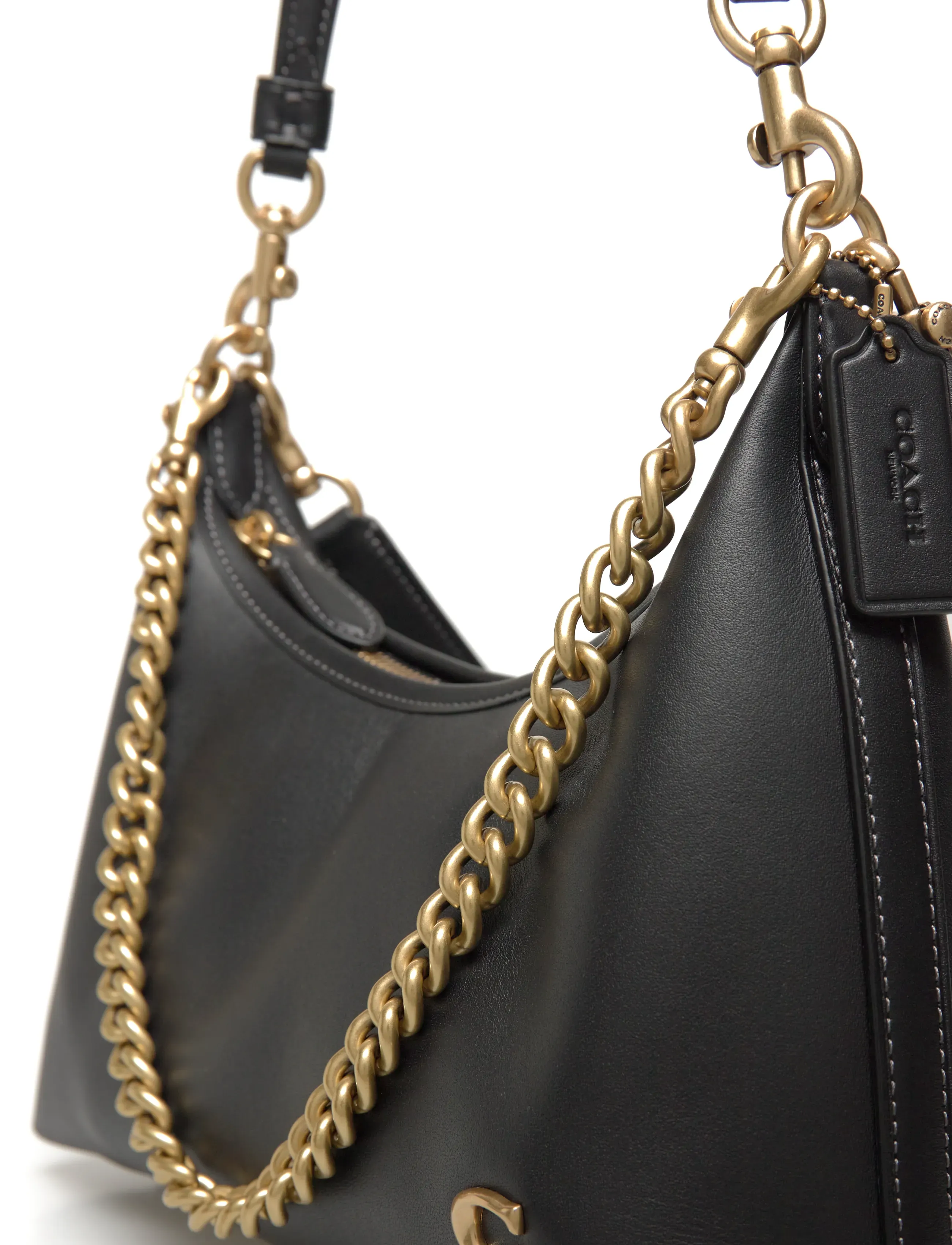 Coach - Glovetanned Leather Juliet Shoulder Bag 25 Refresh - alltags-style - b4/black - 3